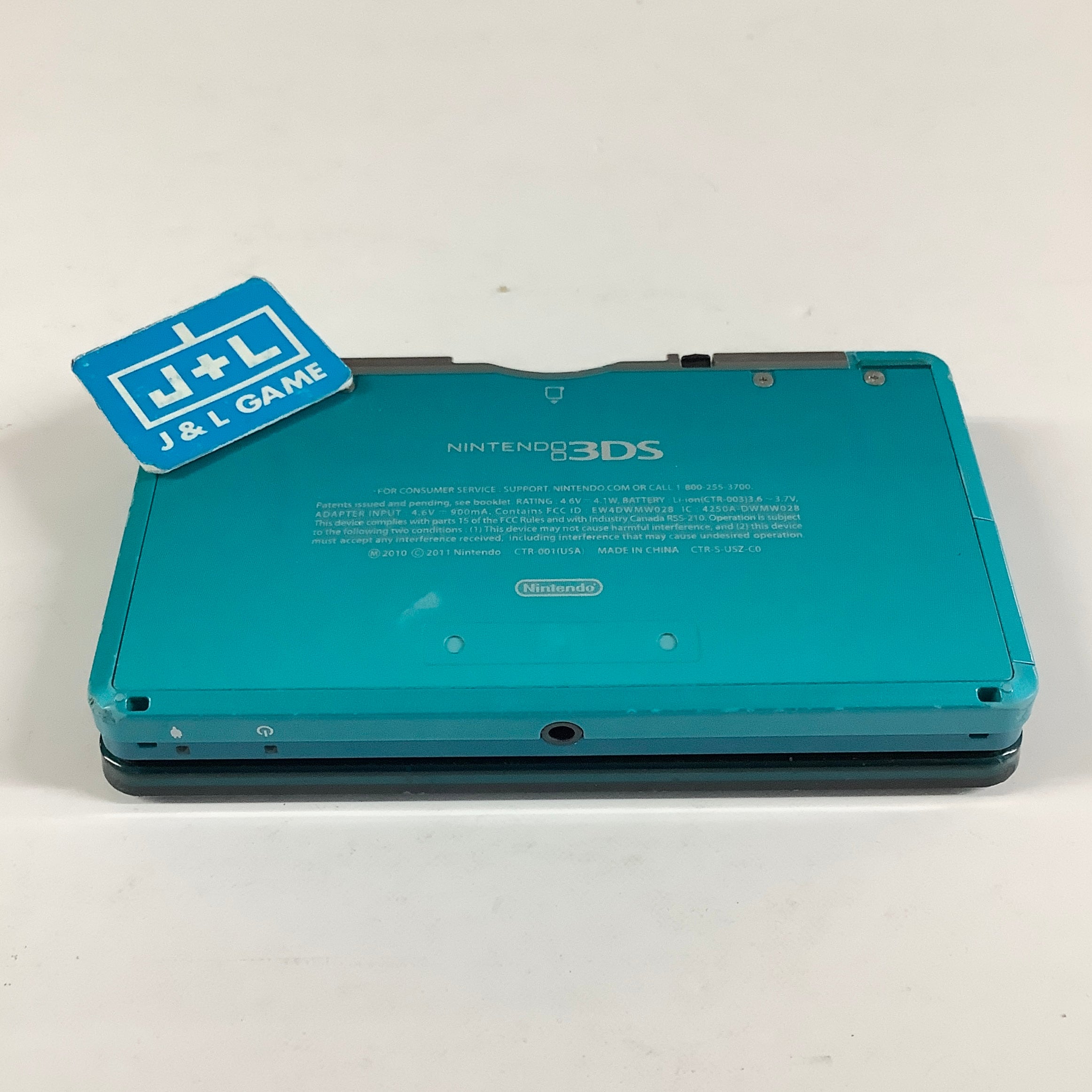 Nintendo 3DS Console (Aqua Blue) - Nintendo 3DS [Pre-Owned]