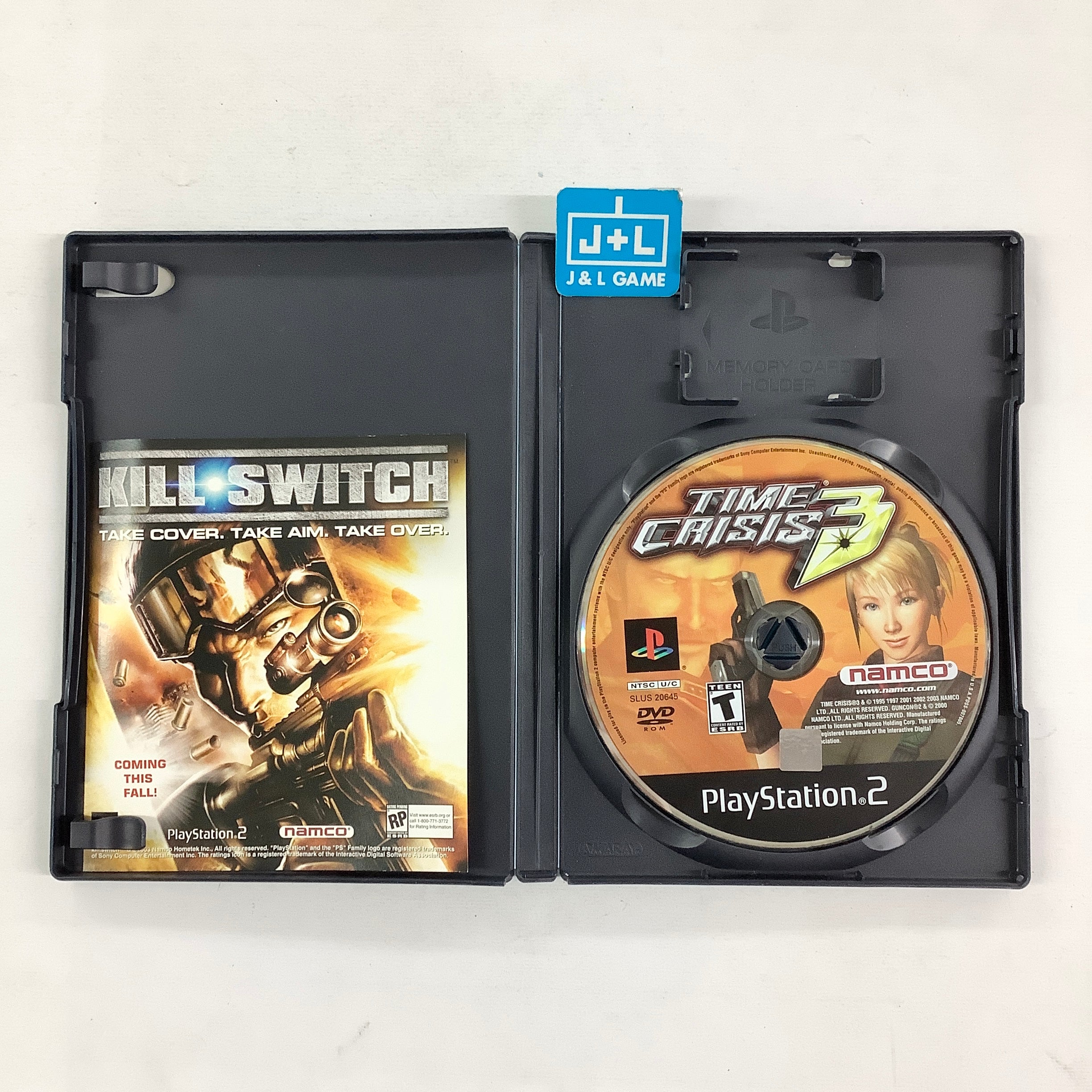 Time Crisis 3 - (PS2) PlayStation 2 [Pre-Owned] Video Games Namco