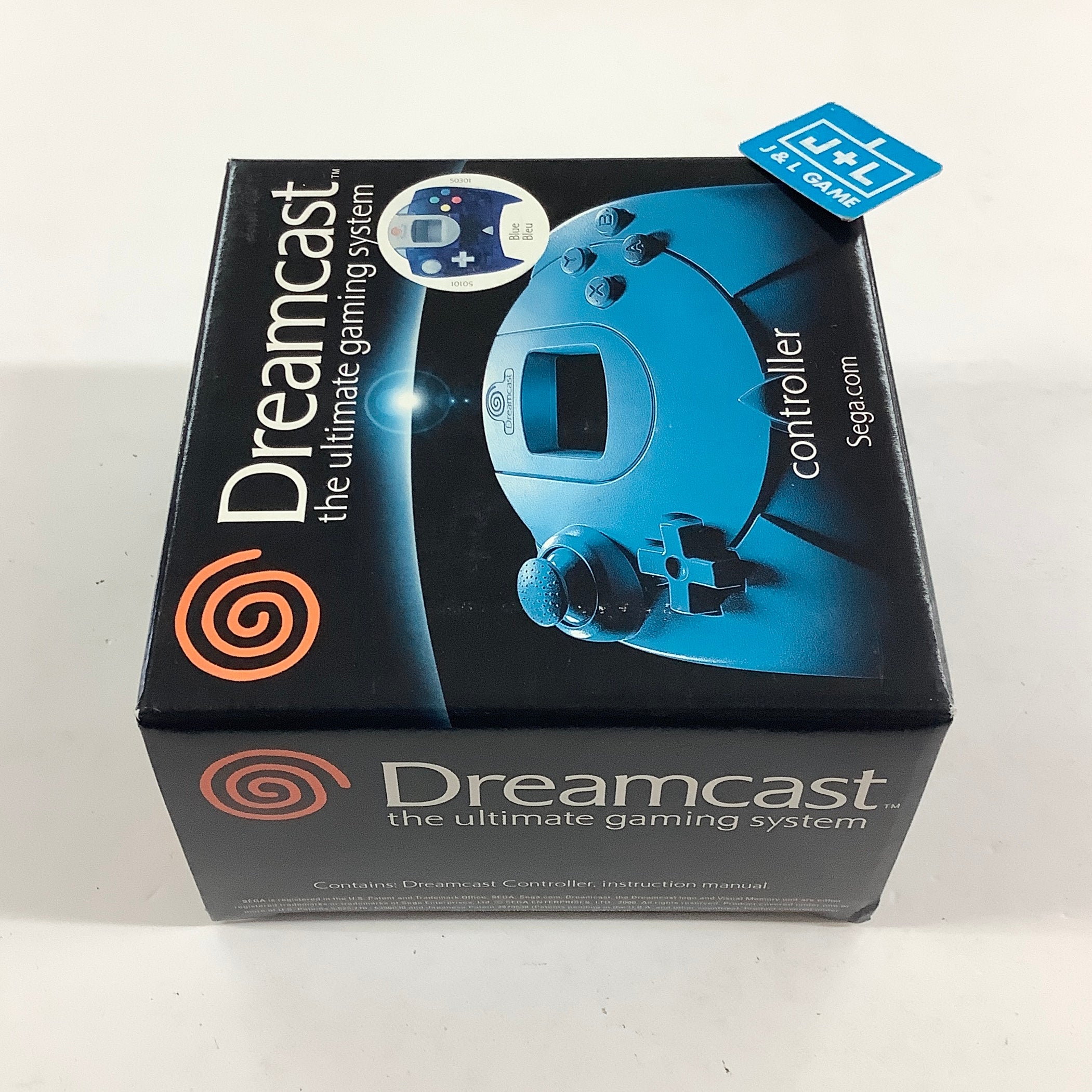 Sega Dreamcast Controller (Clear Blue) - Sega Dreamcast [Pre-Owned] Accessories SEGA