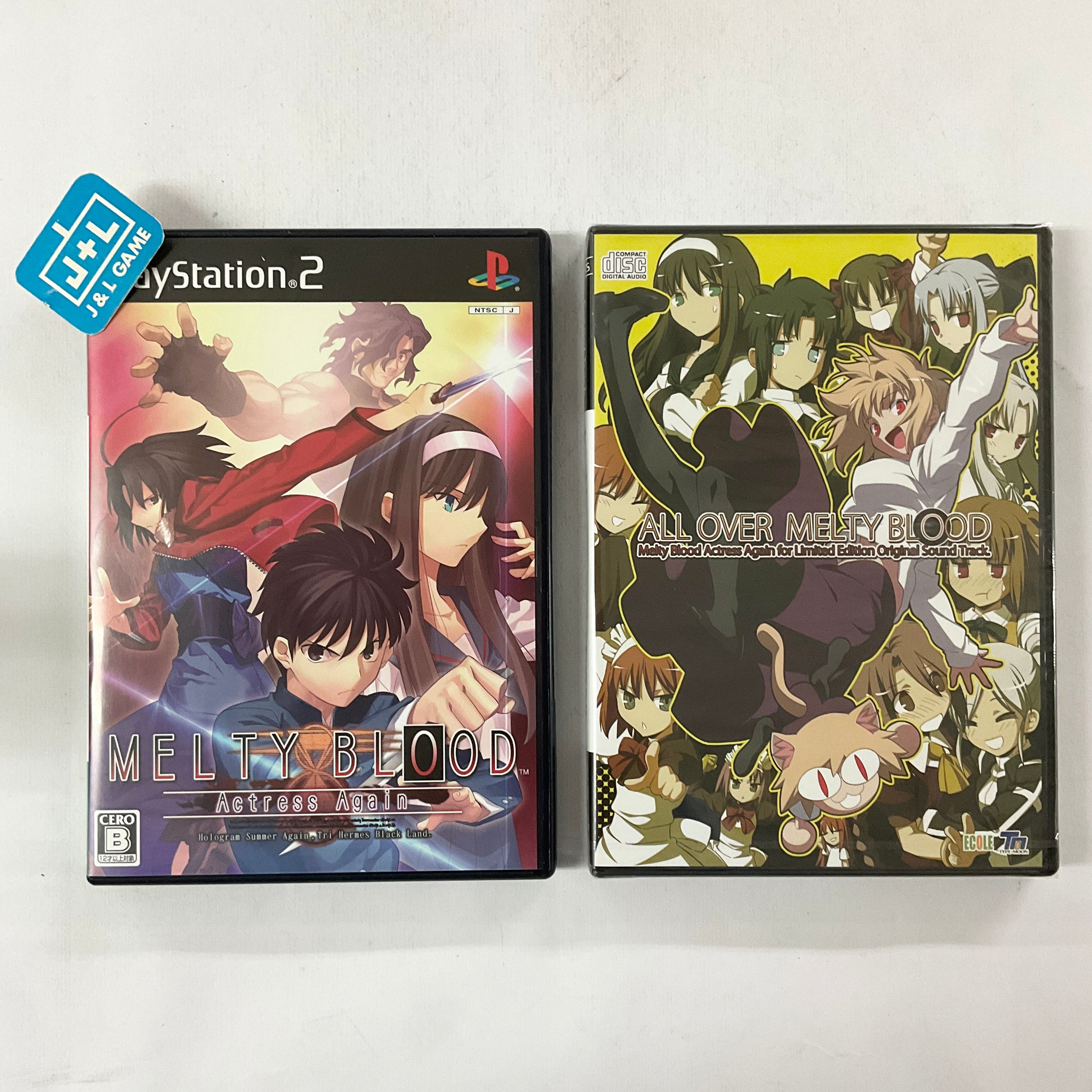 Melty Blood Actress Again (Limited Edition) - (PS2) Playstation 2 [Pre-Owned] (Japanese Import) Video Games Ecole   