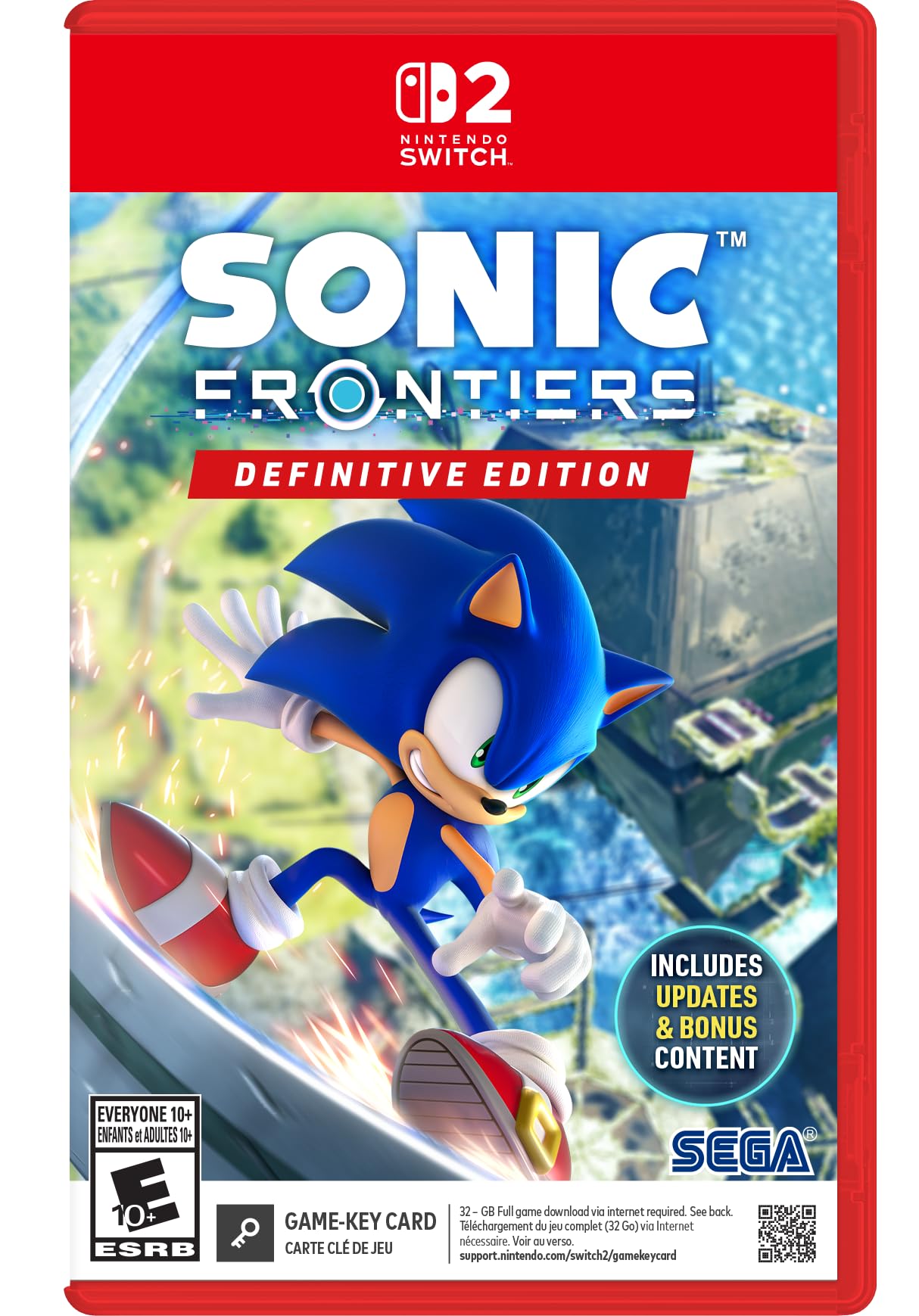 Sonic Frontiers: Definitive Edition - (NS2) Nintendo Switch 2
