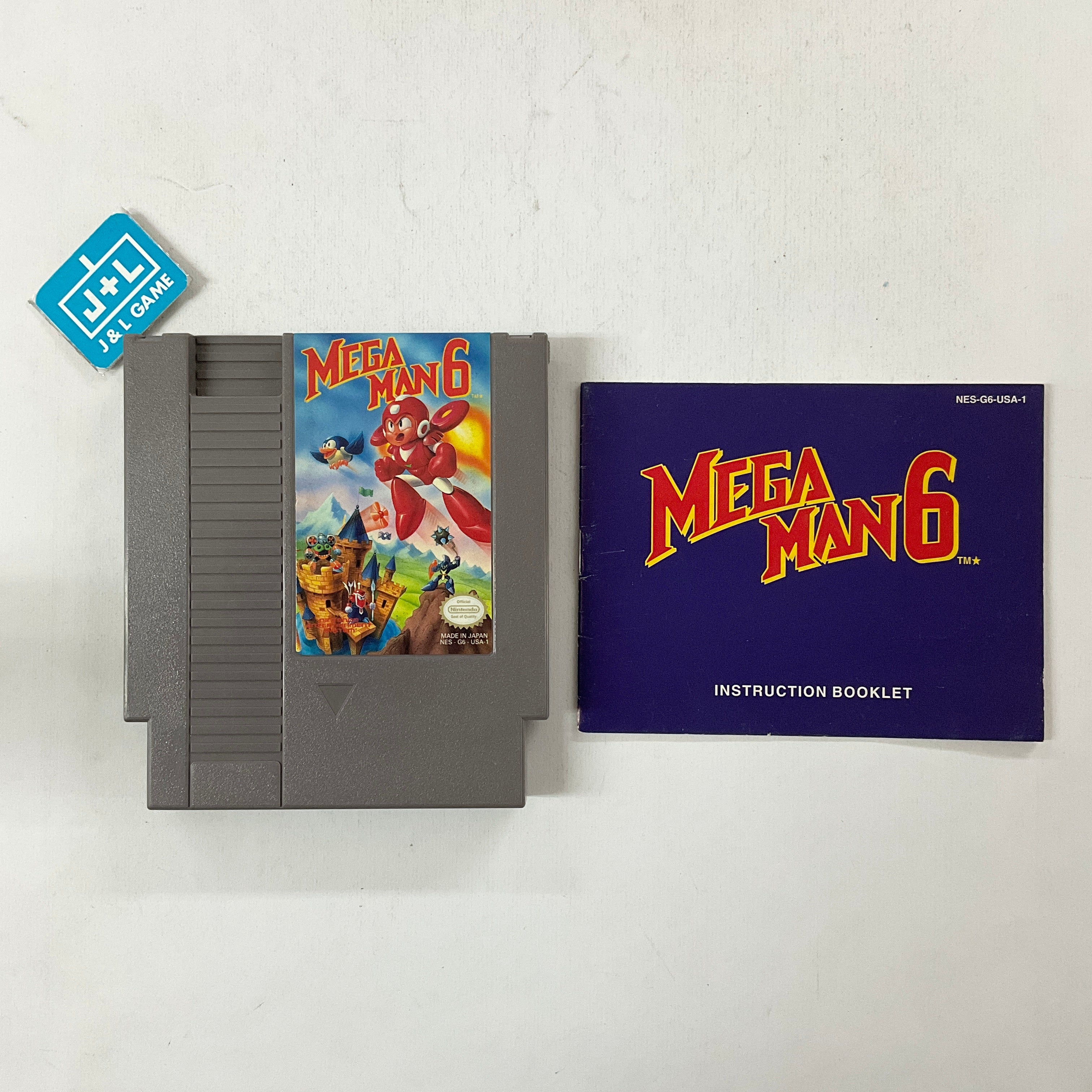 Mega Man 6 - (NES) Nintendo Entertainment System [Pre-Owned] Video Games Nintendo