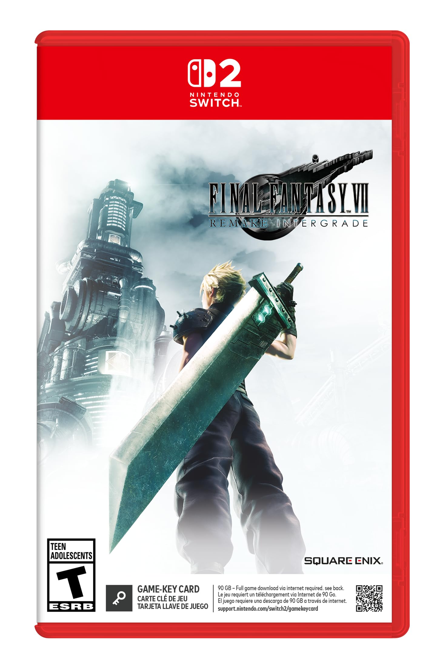 Final Fantasy VII Remake Intergrade - (NS2) Nintendo Switch 2 Video Games Square Enix