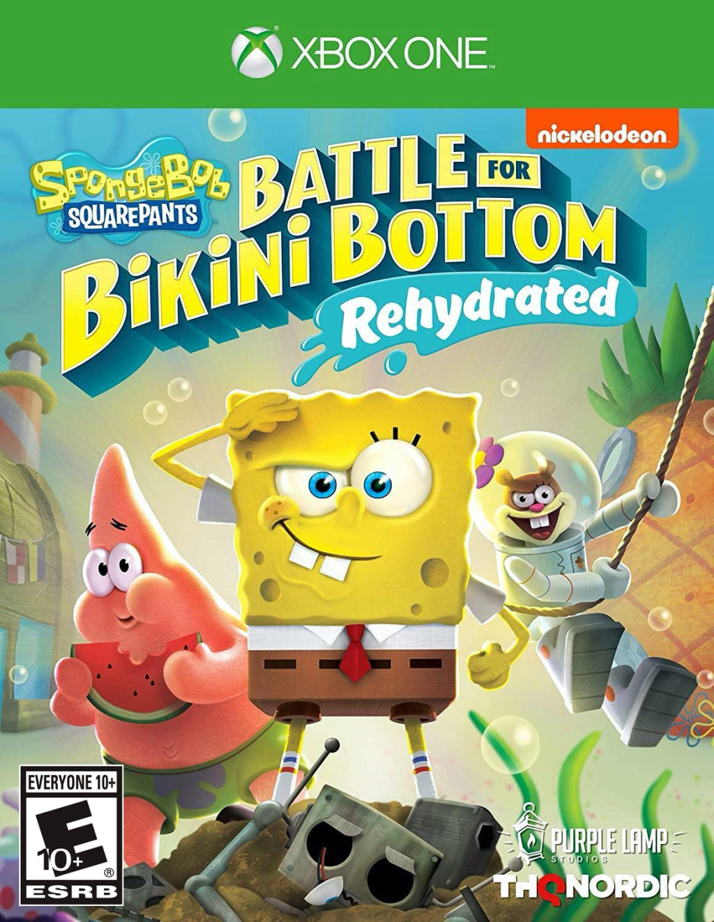 Spongebob Squarepants: Battle for Bikini Bottom - Rehydrated - (XB1) Xbox One Video Games THQ Nordic