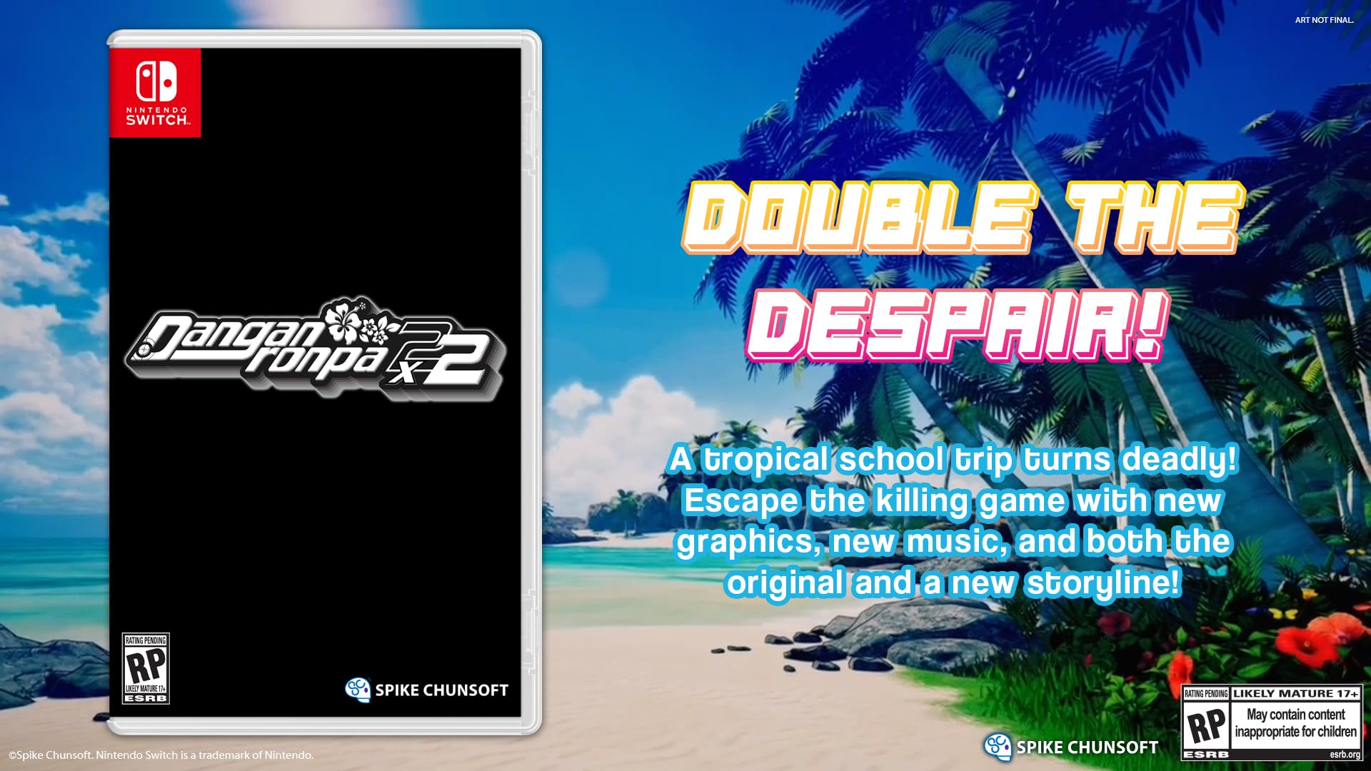 Danganronpa 2x2 - (NSW) Nintendo Switch Video Games Spike Chunsoft