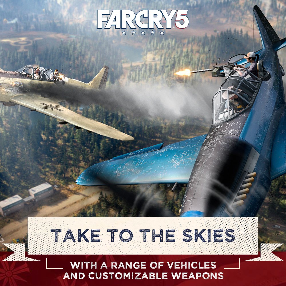 Far Cry 5 - (PS4) PlayStation 4 Video Games Ubisoft