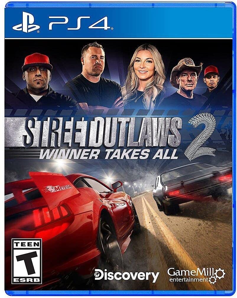 Street Outlaws 2: Winner Takes All - (PS4) PlayStation 4 Video Games Game Mill