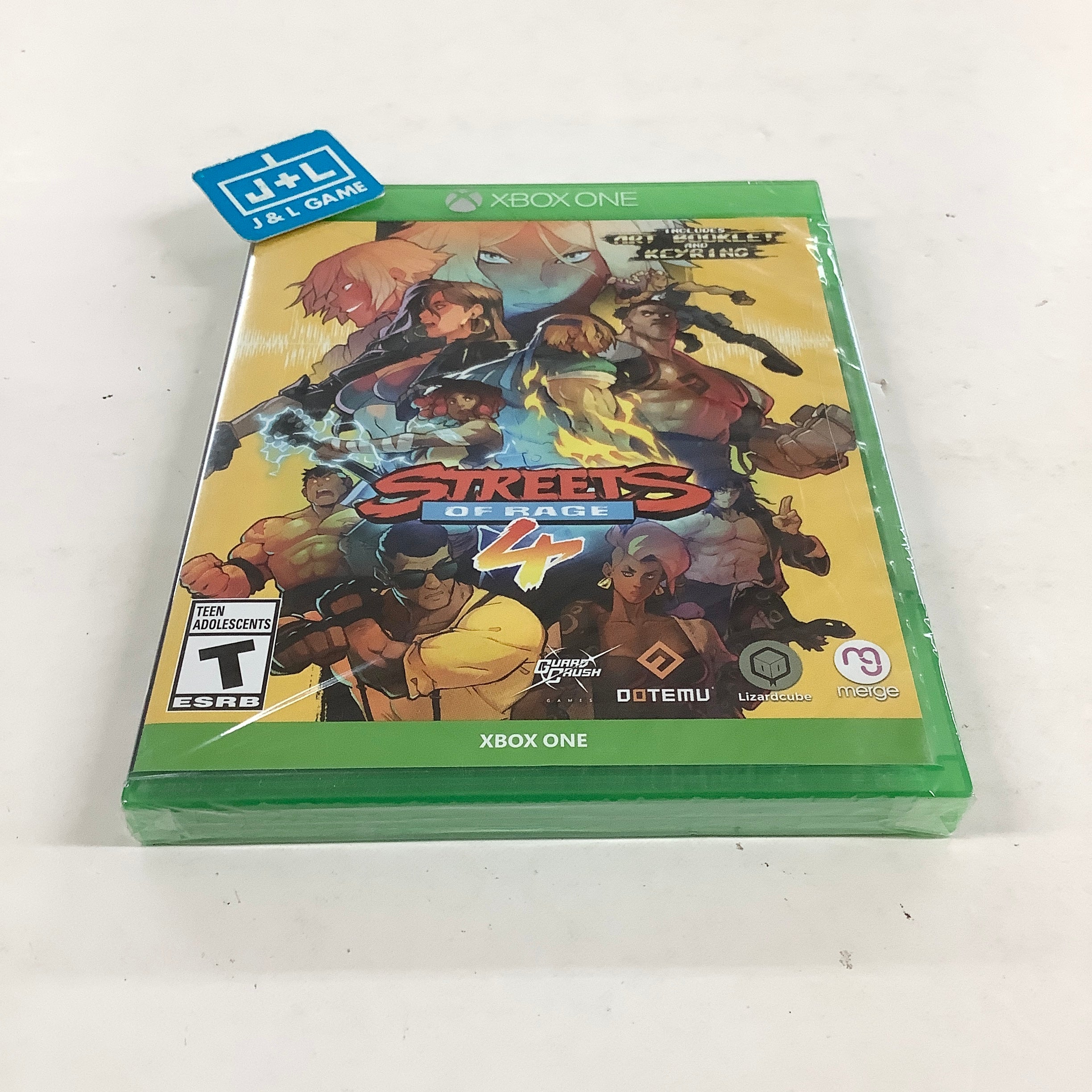 Streets of Rage 4 (With Artbook and Keyring) - (XB1) Xbox One Video Games Merge Games