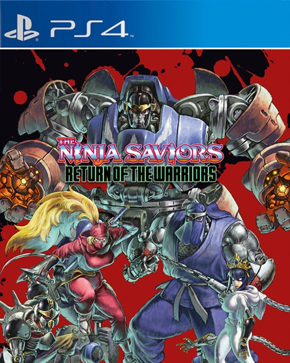 The Ninja Saviors: Return Of The Warriors - (PS4) PlayStation 4 (European Import) Video Games ININ