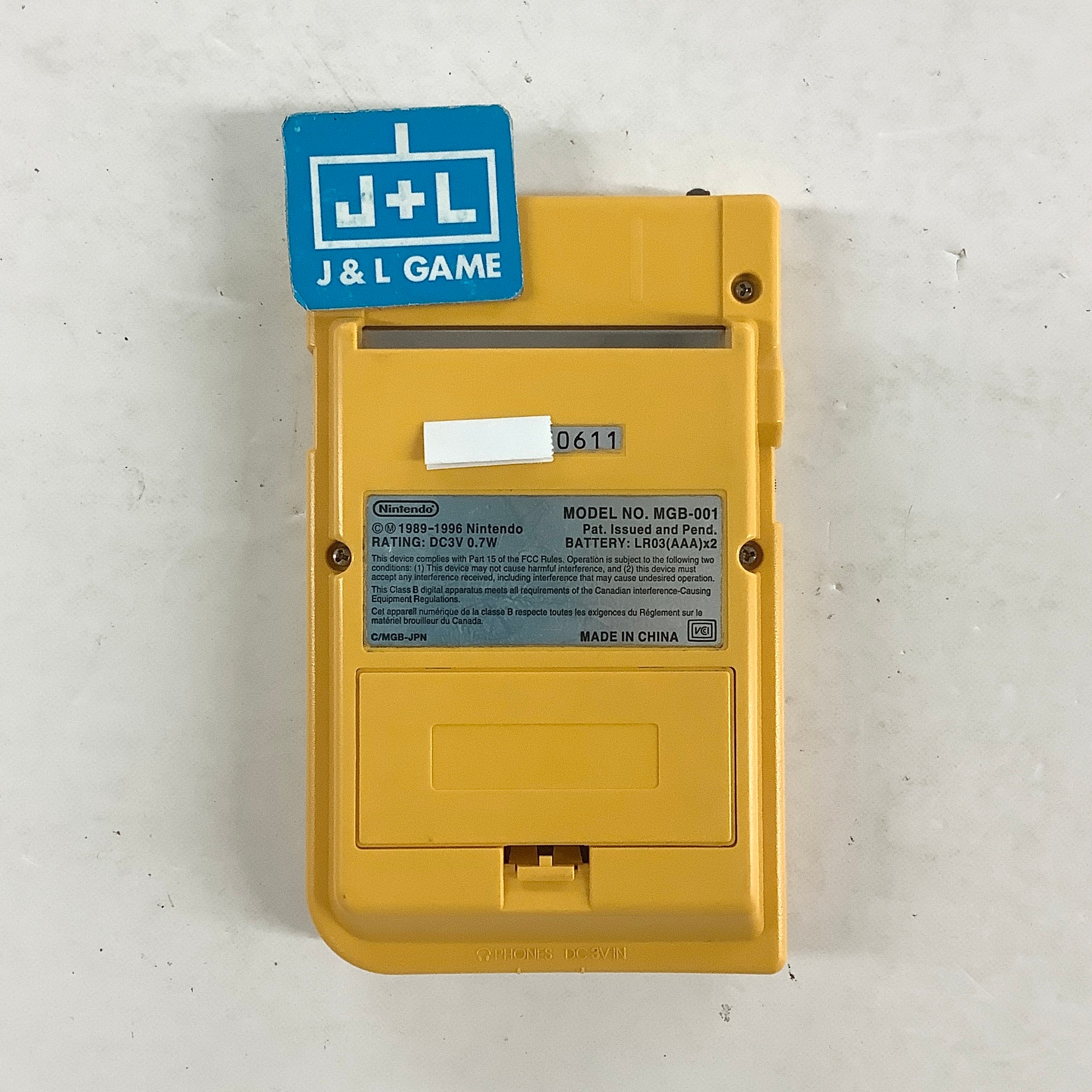 Nintendo Game Boy Pocket (Yellow with Backlight) - (GBP) Game Boy Pocket [Pre-Owned] Video Games Nintendo