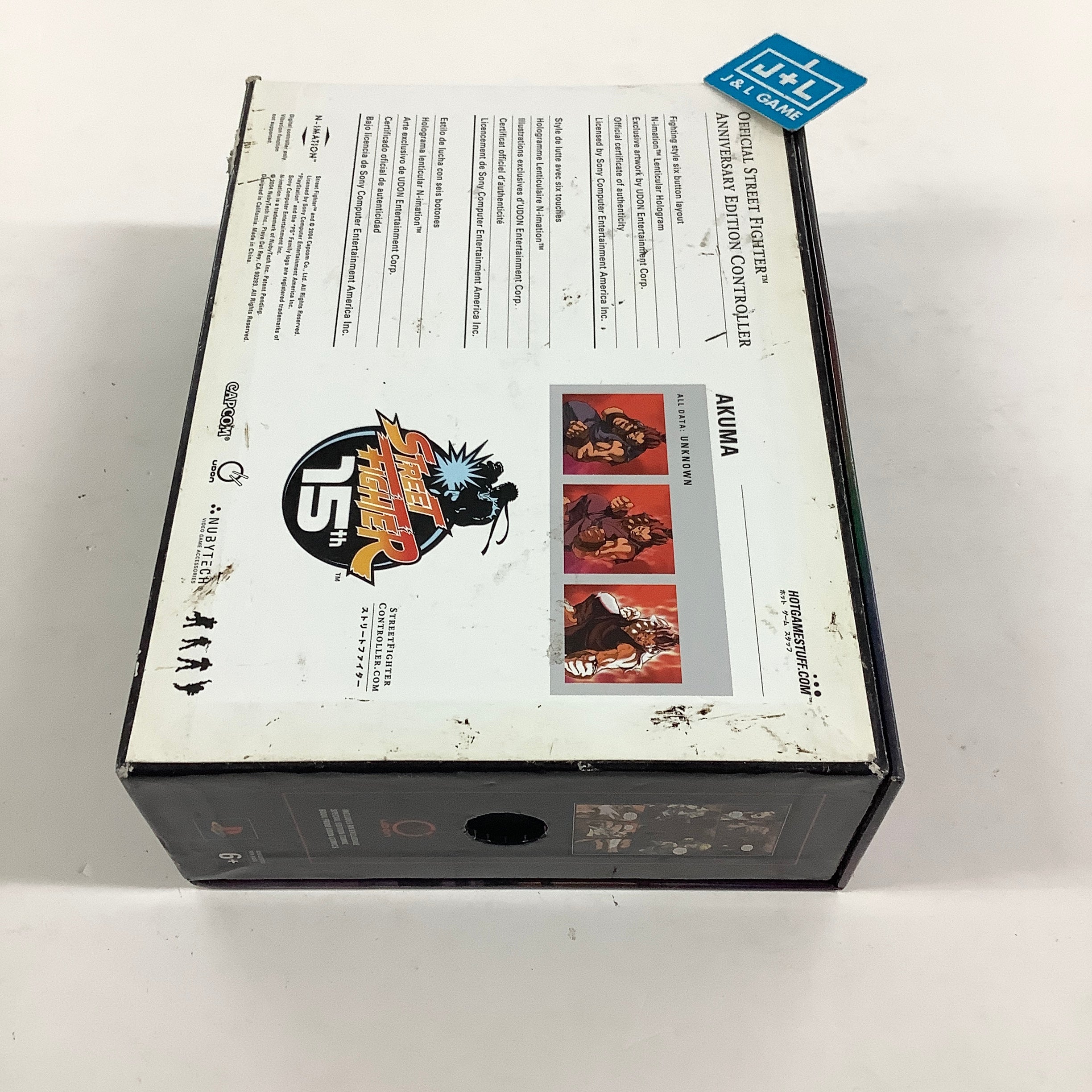 PlayStation 2 Street Fighter 15th Anniversary Edition Controller ( AKUMA ) - (PS2) PlayStation 2 [Pre-Owned] ( European Import ) Accessories Capcom