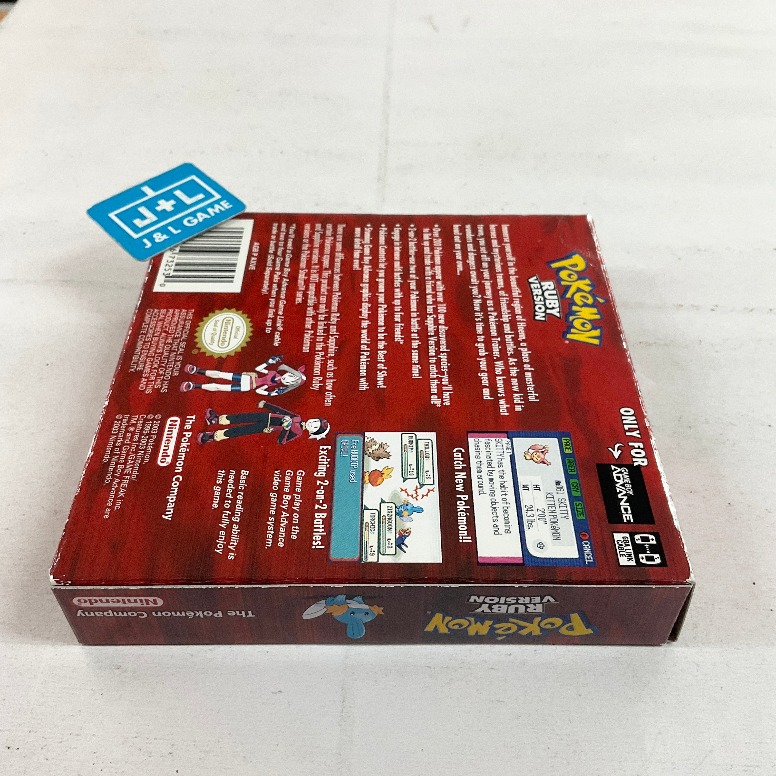 Pokemon Ruby Version - (GBA) Game Boy Advance [Pre-Owned] Video Games Nintendo