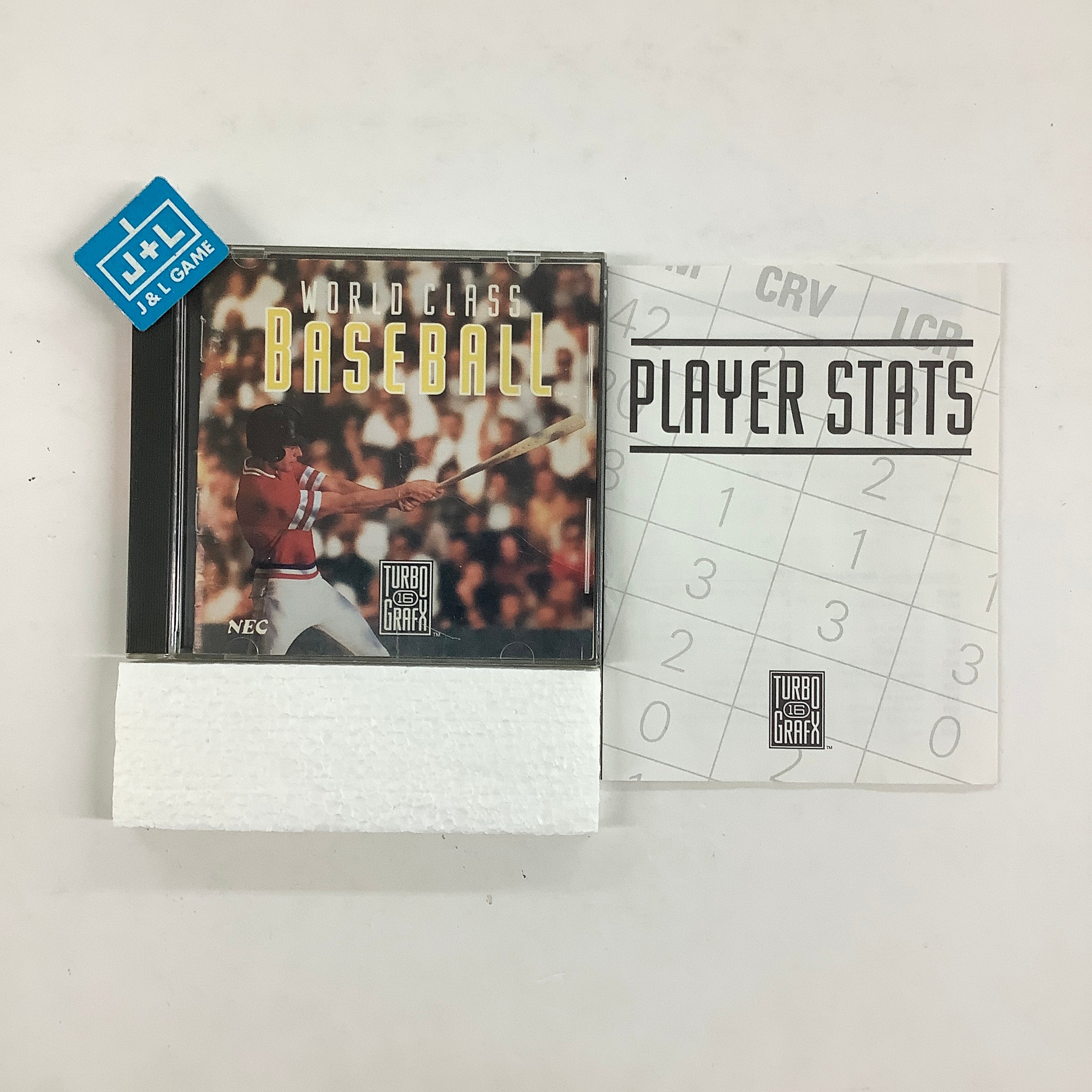 World Class Baseball - TurboGrafx-16 [Pre-Owned] Video Games NEC Interchannel
