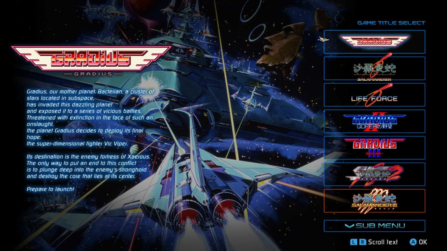 Gradius Origins (Gradius 2 Cover Art) (Limited Run Games #142) - (PS5) PlayStation 5 Video Games Limited Run
