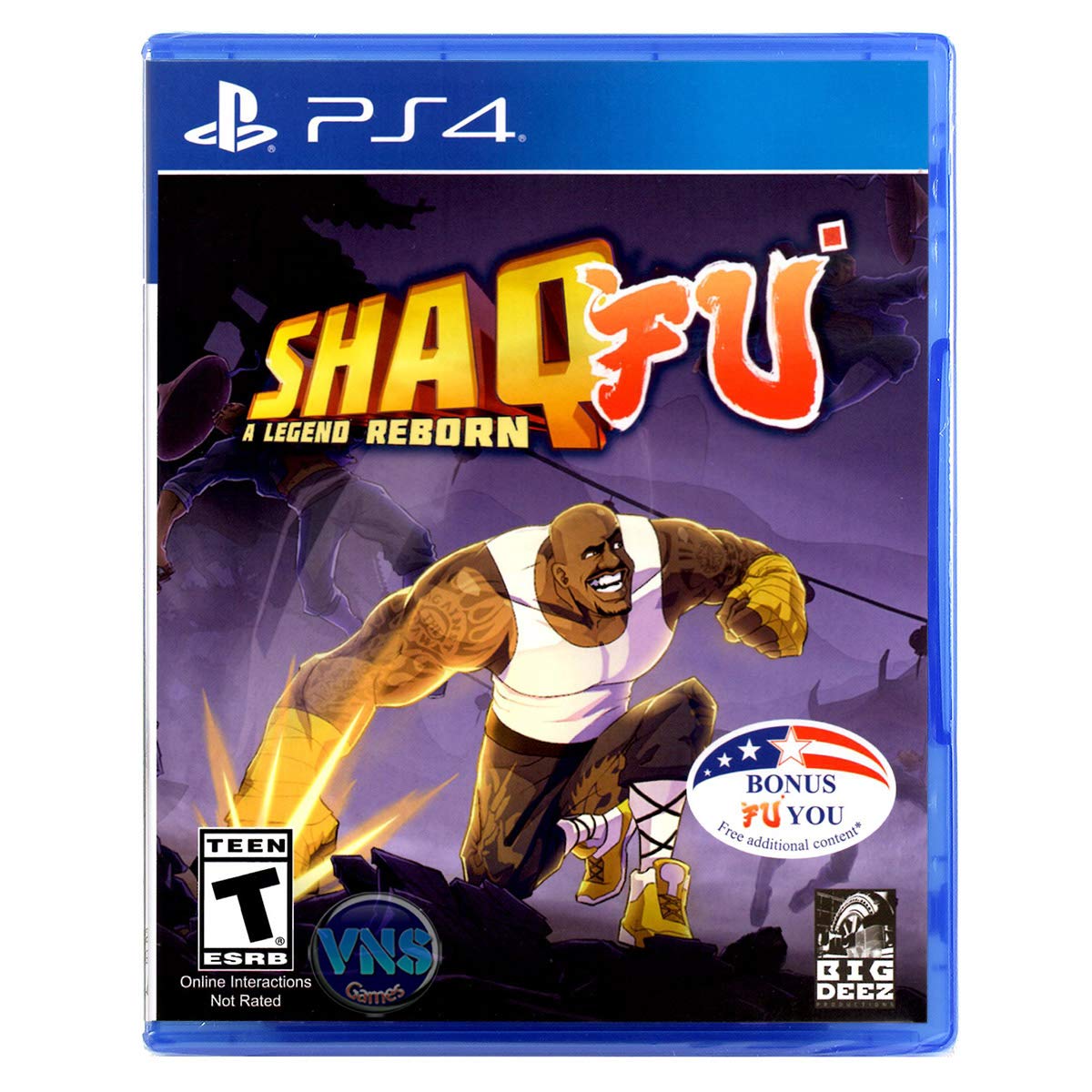 Shaq Fu: A Legend Reborn - (PS4) PlayStation 4 Video Games Wired Productions