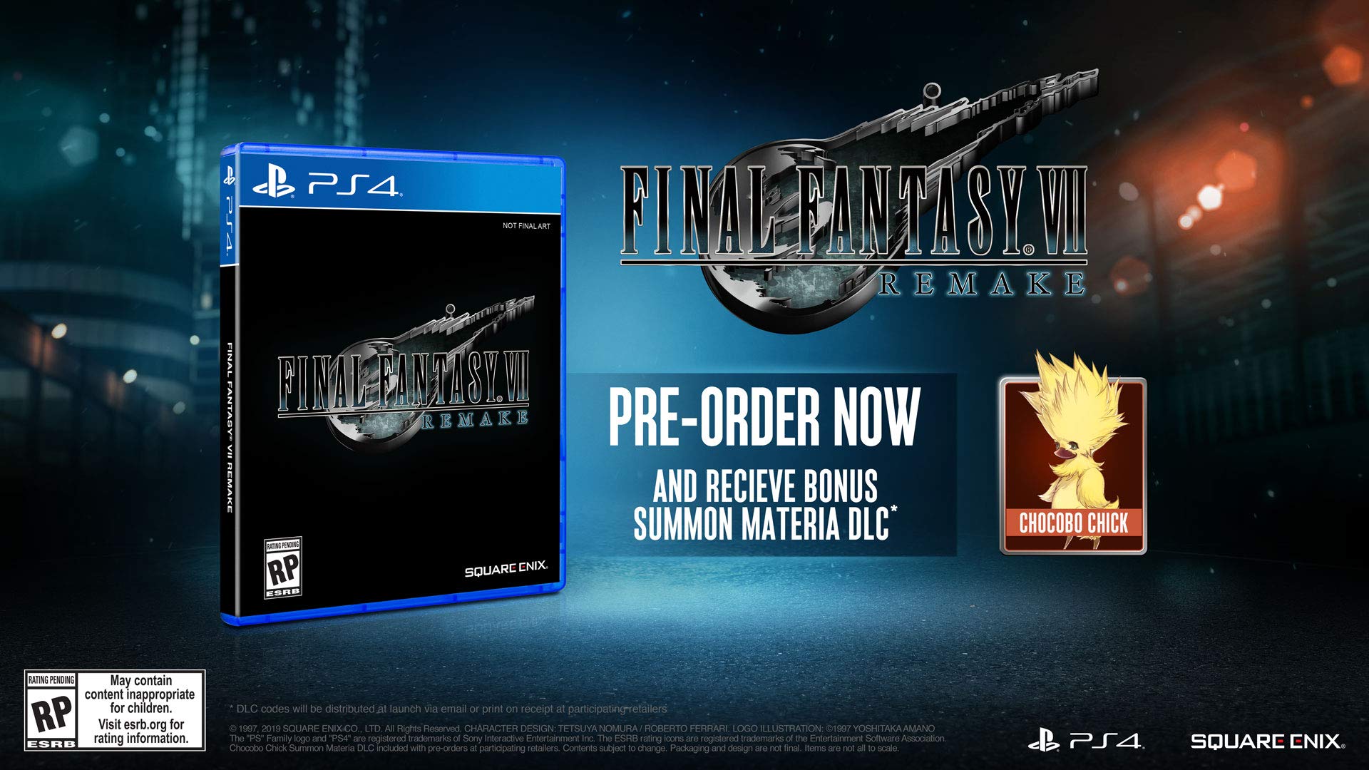 Final Fantasy VII: Remake (Chinese Sub) - (PS4) PlayStation 4 [Pre-Owned] (Asia Import) Video Games Square Enix   