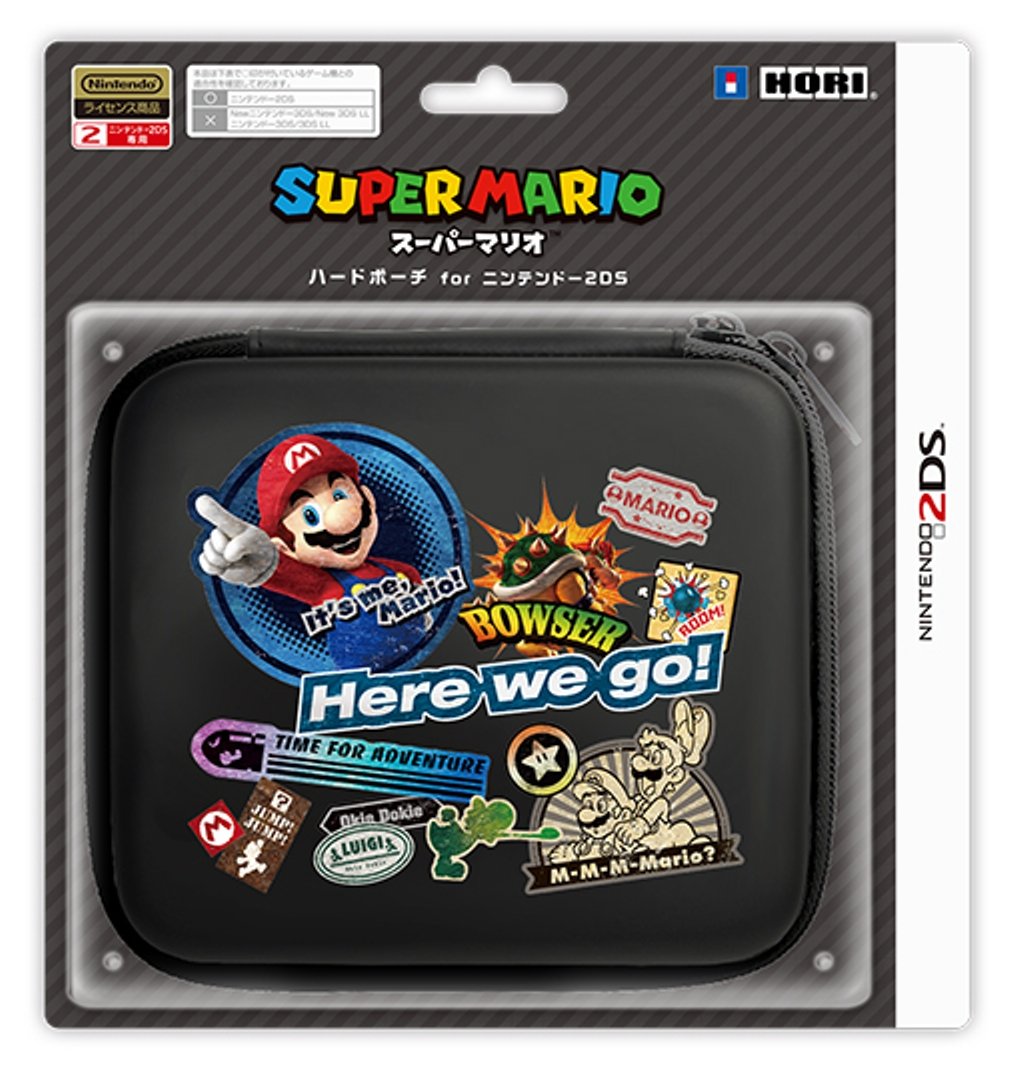 HORI Nintendo 3DS Pokemon Hard Pouch for Nintendo 2DS - Nintendo 3DS (Japanese Import) Accessories Hori