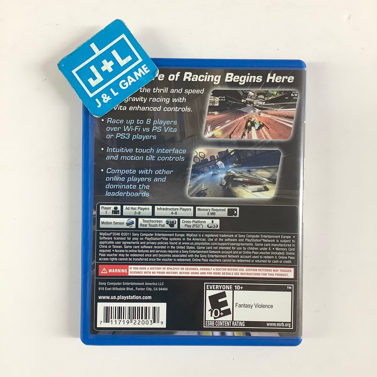 Wipeout 2048 - (PSV) PlayStation Vita [Pre-Owned] Video Games Sony