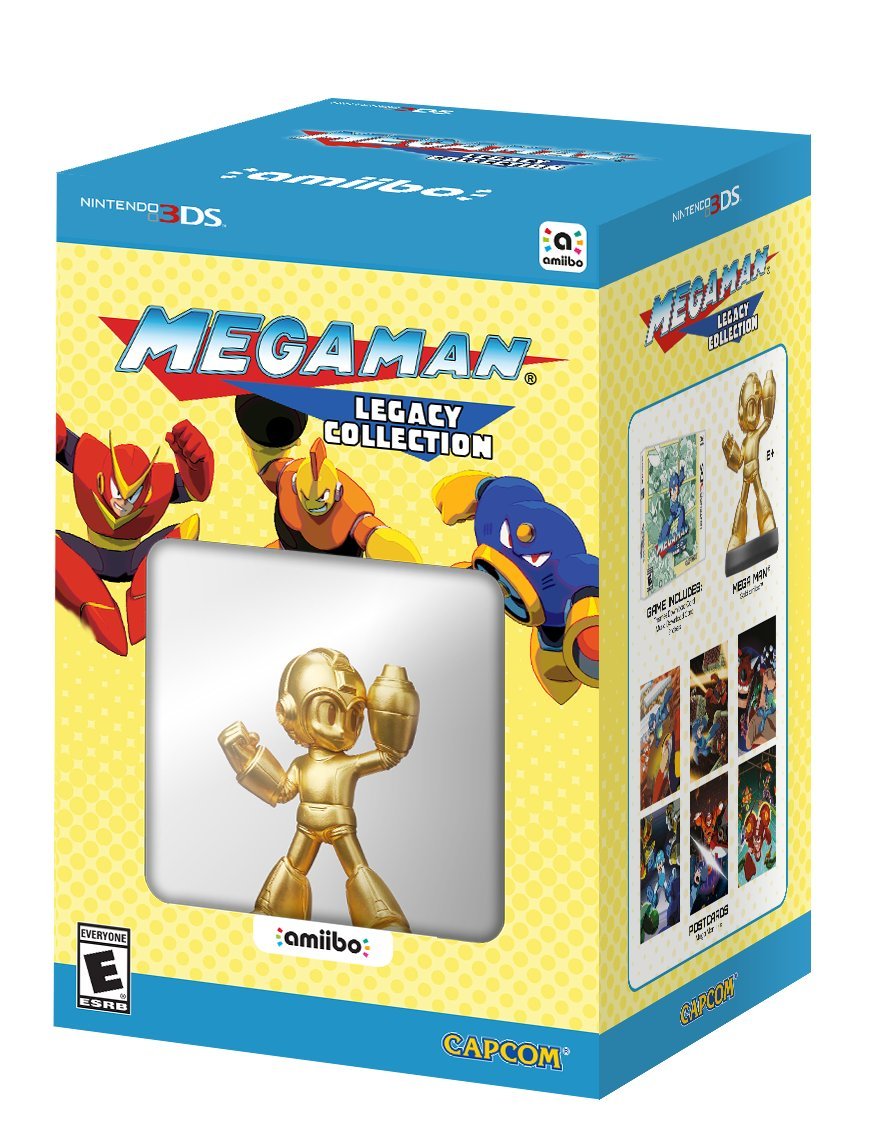 Mega Man Legacy Collection (with Amiibo) - Nintendo 3DS Video Games Capcom