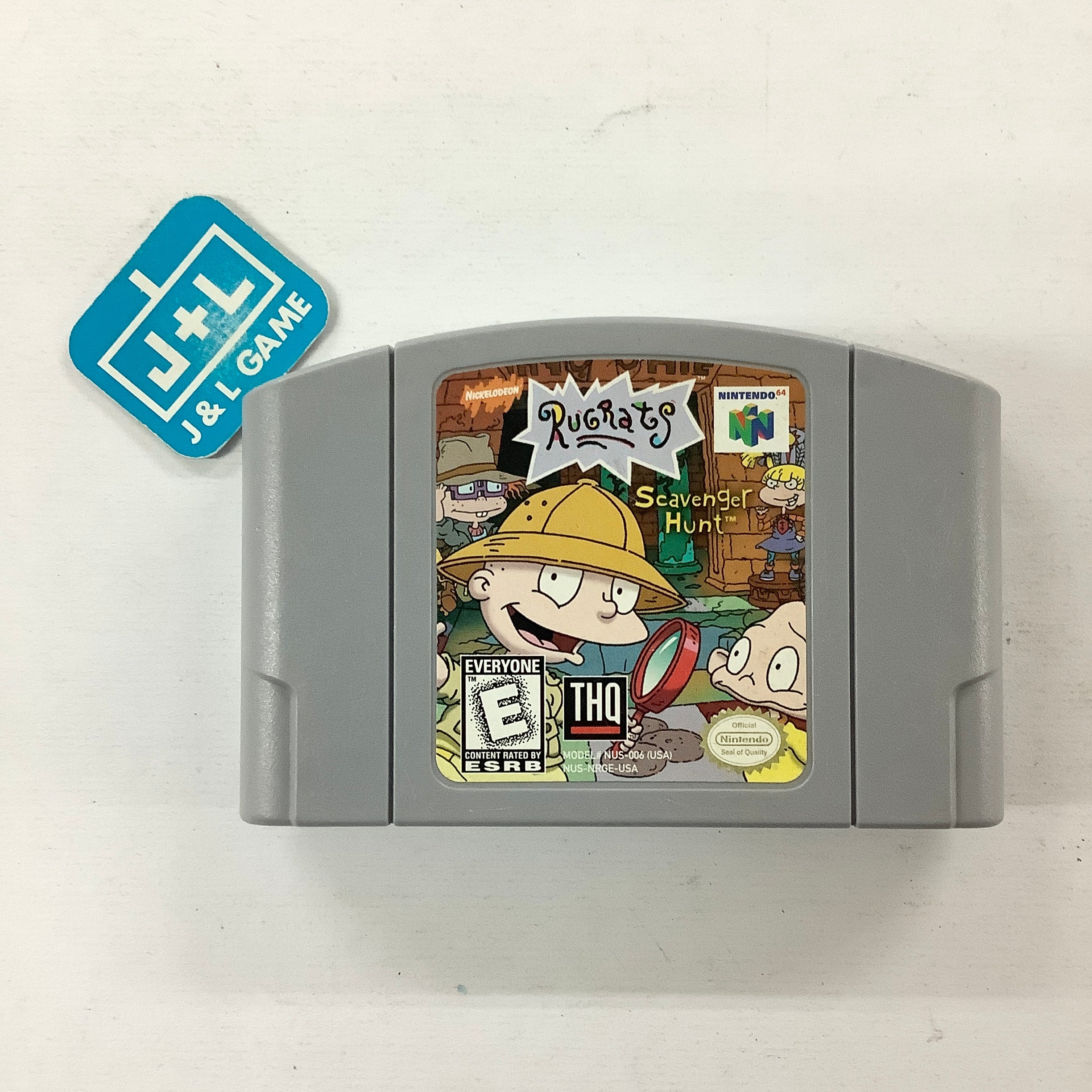 Rugrats: Scavenger Hunt - (N64) Nintendo 64 [Pre-Owned] Video Games THQ   