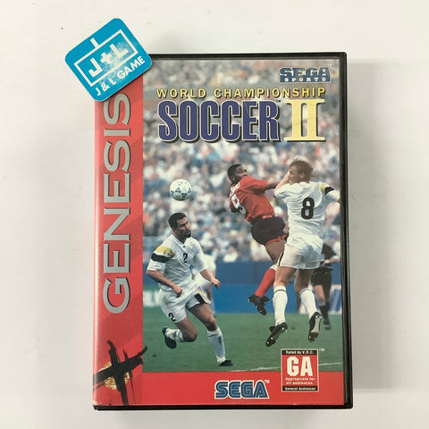 World Championship Soccer II - (SG) SEGA Genesis [Pre-Owned] Video Games Sega   