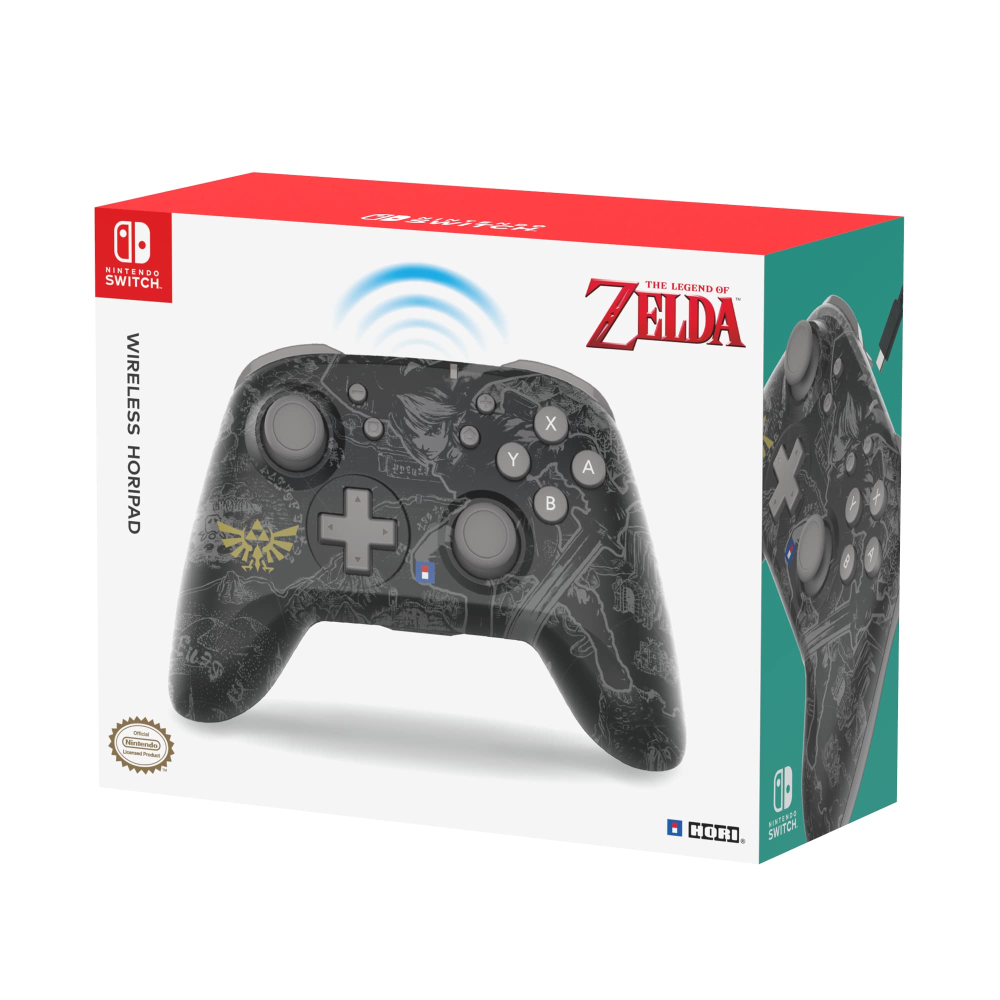 HORI Wireless HORIPAD (The Legend of Zelda Edition) Pro Controller - (NSW) Nintendo Switch ACCESSORIES HORI