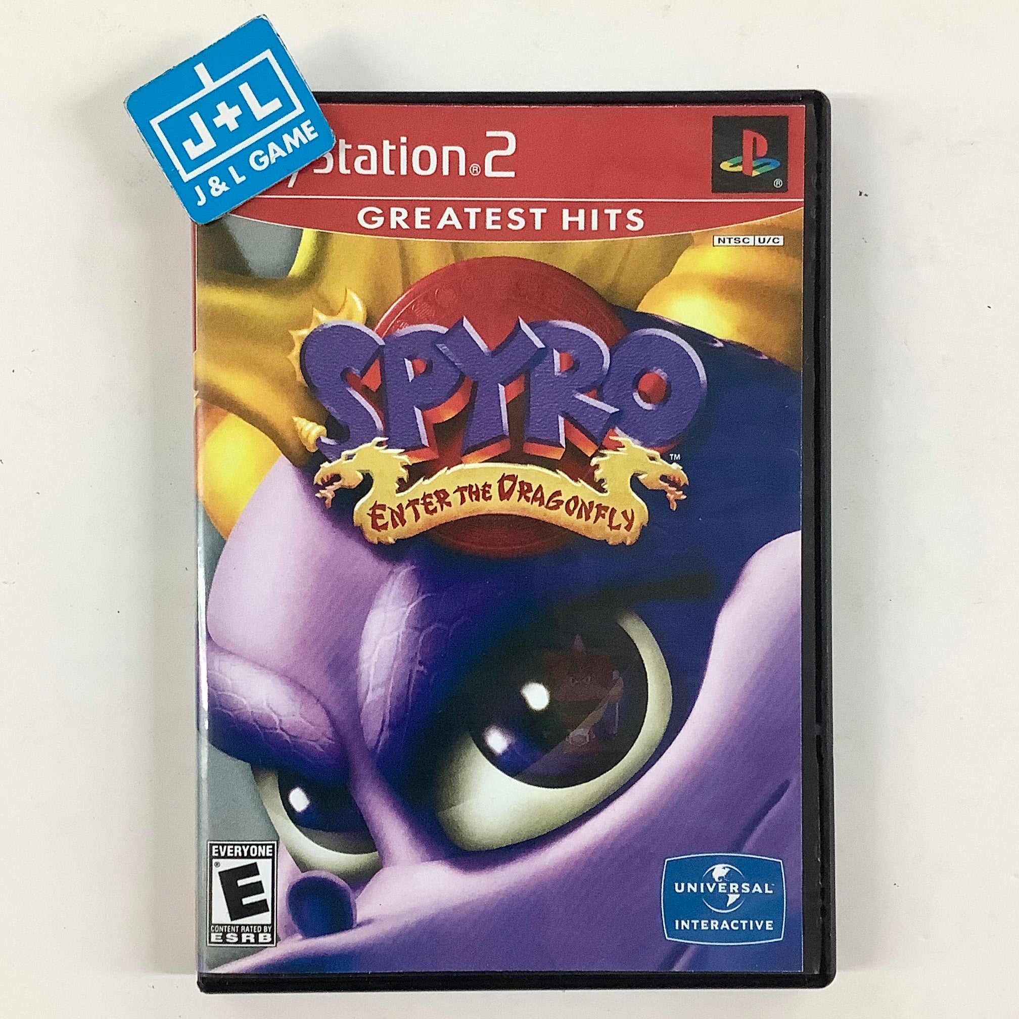 Spyro: Enter the Dragonfly (Greatest Hits) - (PS2) PlayStation 2 [Pre-Owned] Video Games Universal Interactive