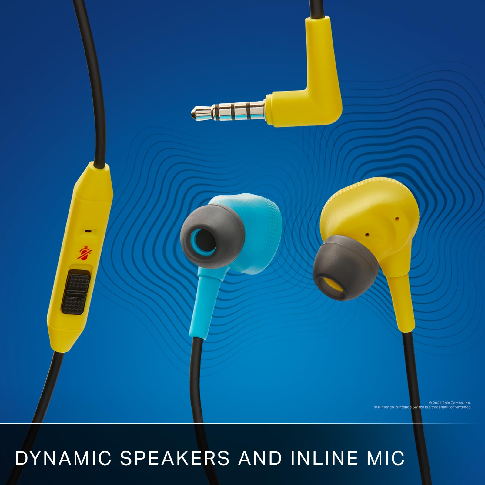 PowerA Wired Earbuds (Fortnite Peely) - (NSW) Nintendo Switch ACCESSORIES PowerA