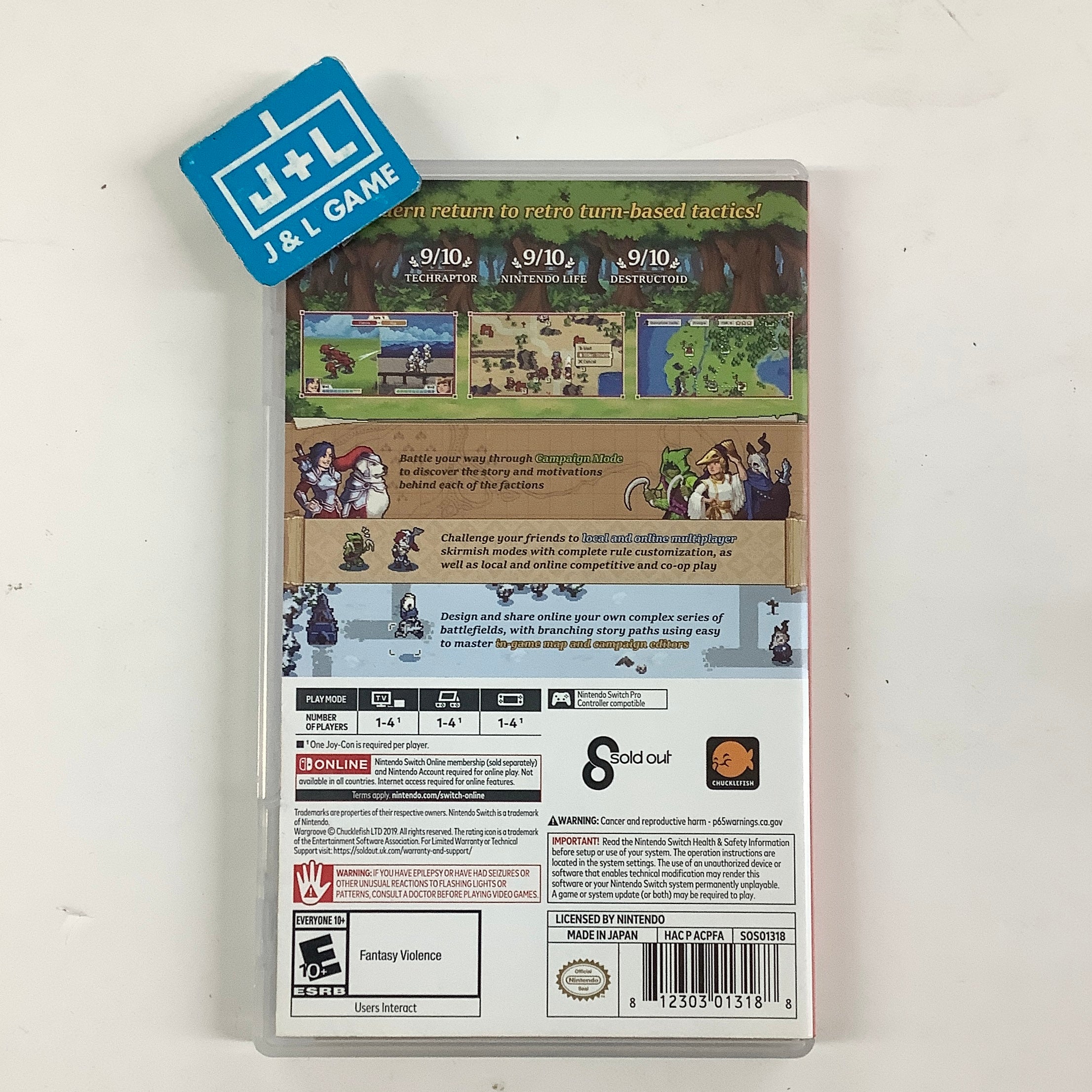 Wargroove (Deluxe Edition) - (NSW) Nintendo Switch [Pre-Owned] Video Games Sold Out