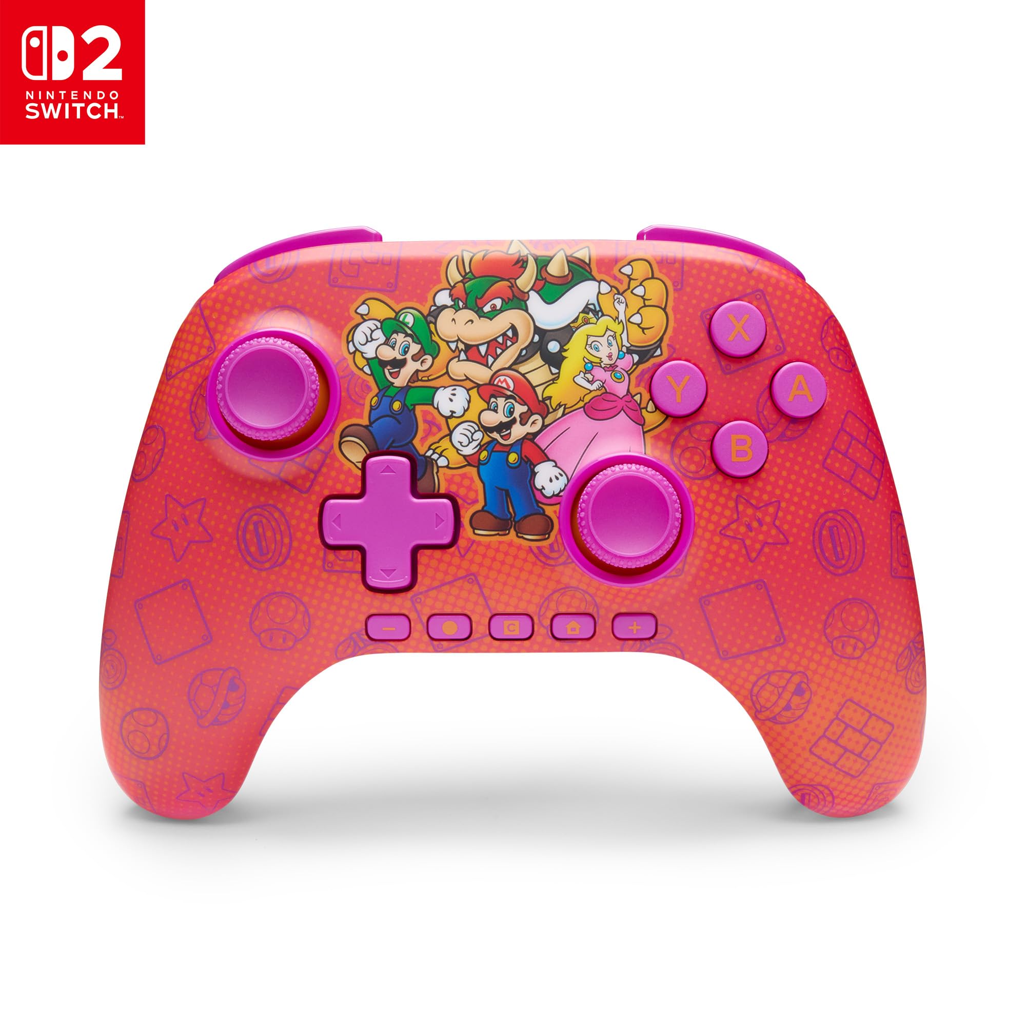 PowerA Advantage Wireless Controller (Mario and Friends) - (NS2) Nintendo Switch 2 ACCESSORIES PowerA