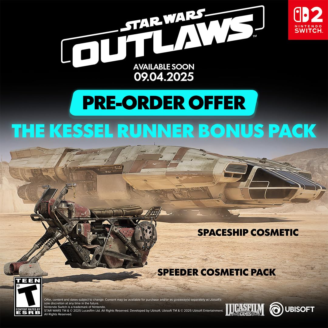 Star Wars Outlaws - Gold Edition - (NS2) Nintendo Switch 2 Video Games Ubisoft