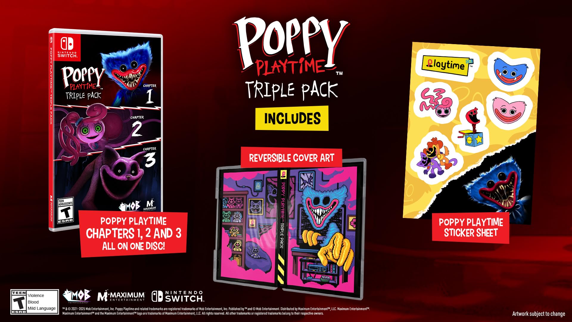 Poppy Playtime Triple Pack - (NSW) Nintendo Switch | J&L Game