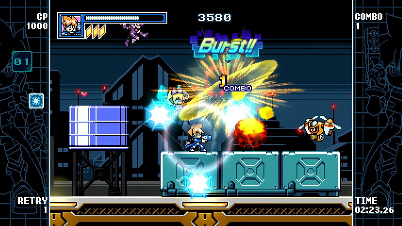 Mighty Gunvolt Burst (Limited Run Games #082) - (NSW) Nintendo Switch [Pre-Owned]