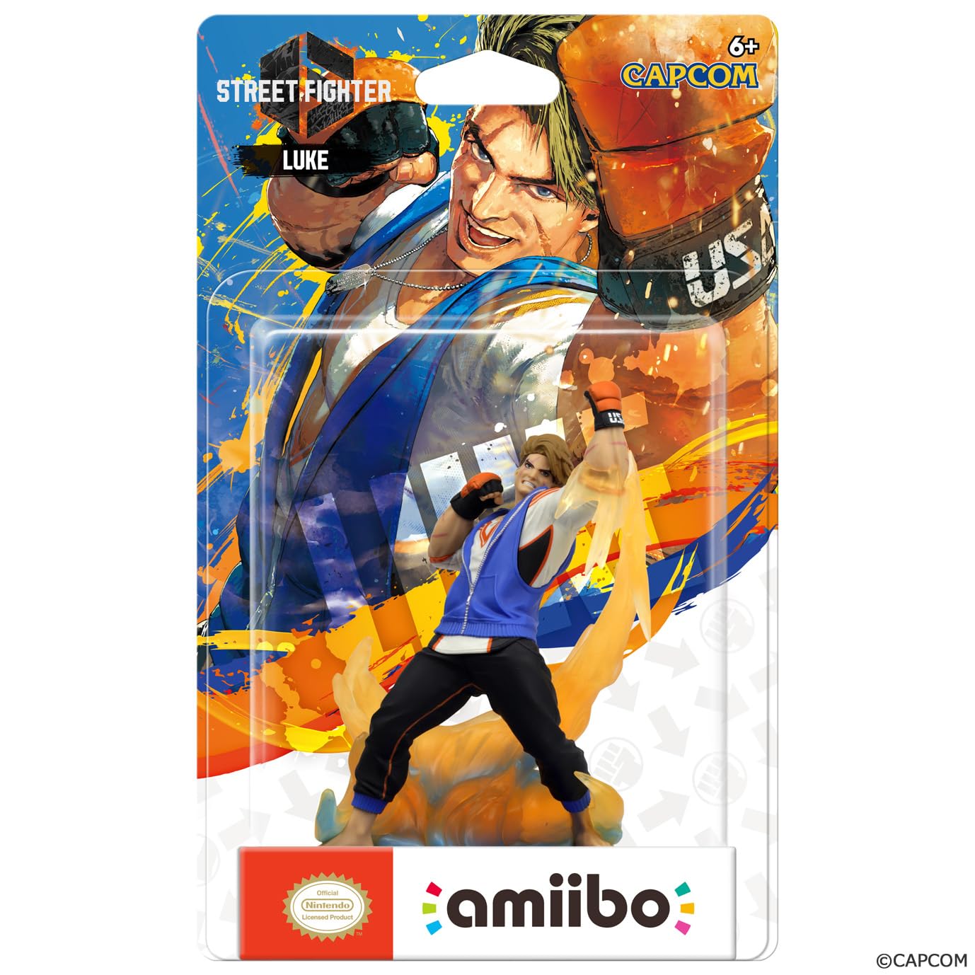STREET FIGHTER™ 6 Luke amiibo™ (STREET FIGHTER Series) - Nintendo Switch 2 Amiibo Amiibo Nintendo