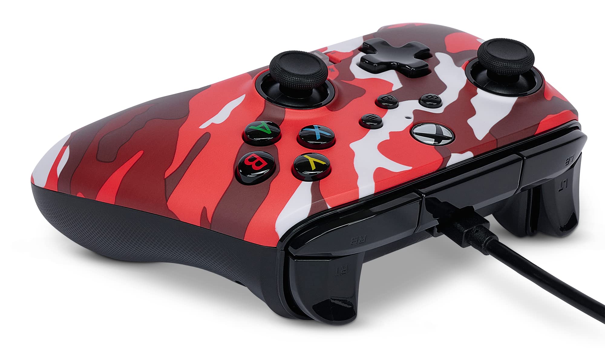 PowerA Enhanced Wired Controller (Red Camo) - (XSX) Xbox Series X ACCESSORIES PowerA   
