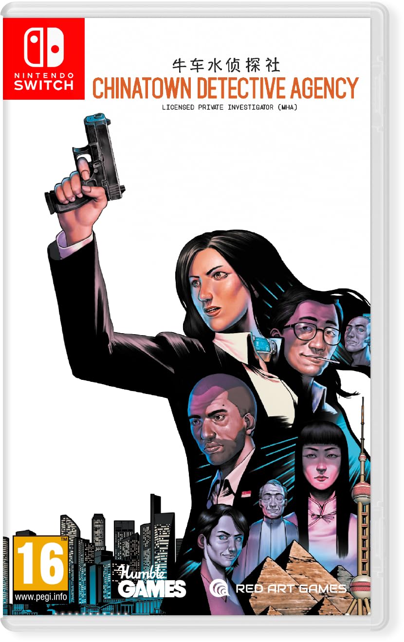 Chinatown Detective Agency - (NSW) Nintendo Switch (European Import) Video Games Red Art Games