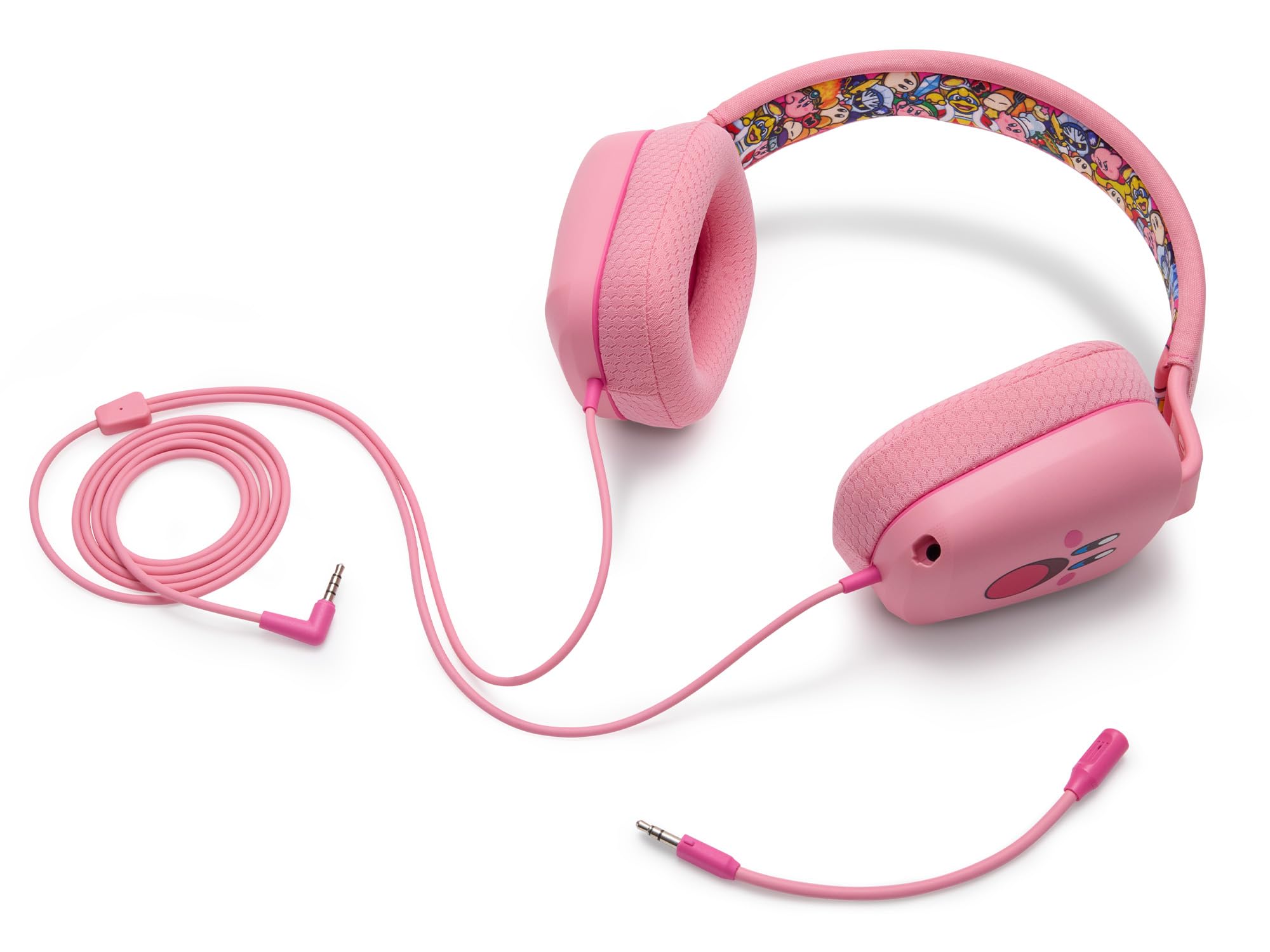 PowerA Wired Stereo Headset (Kirby Mouthful) (NSW) - Nintendo Switch ACCESSORIES PowerA