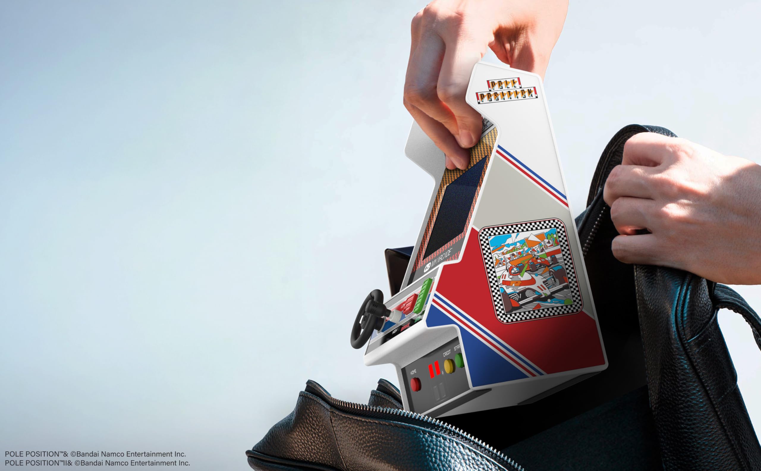 My Arcade Racing Player: Retro Mini Arcade Game Console with 2 Games - Toys CONSOLE My Arcade