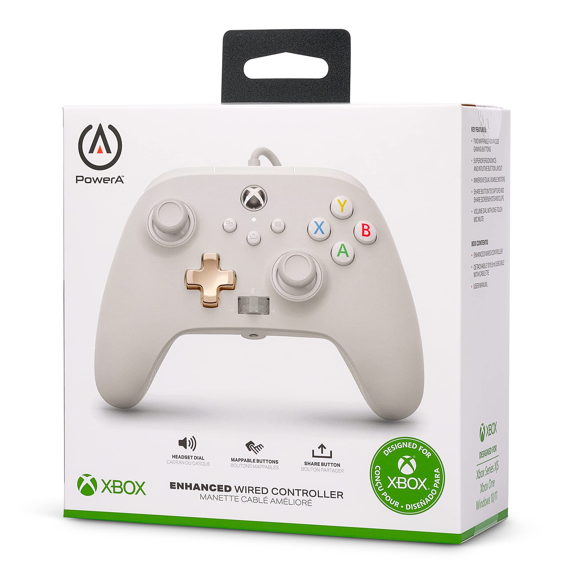 PowerA Enhanced Wired Controller (Mist) - (XSX) Xbox Series X Accessories PowerA