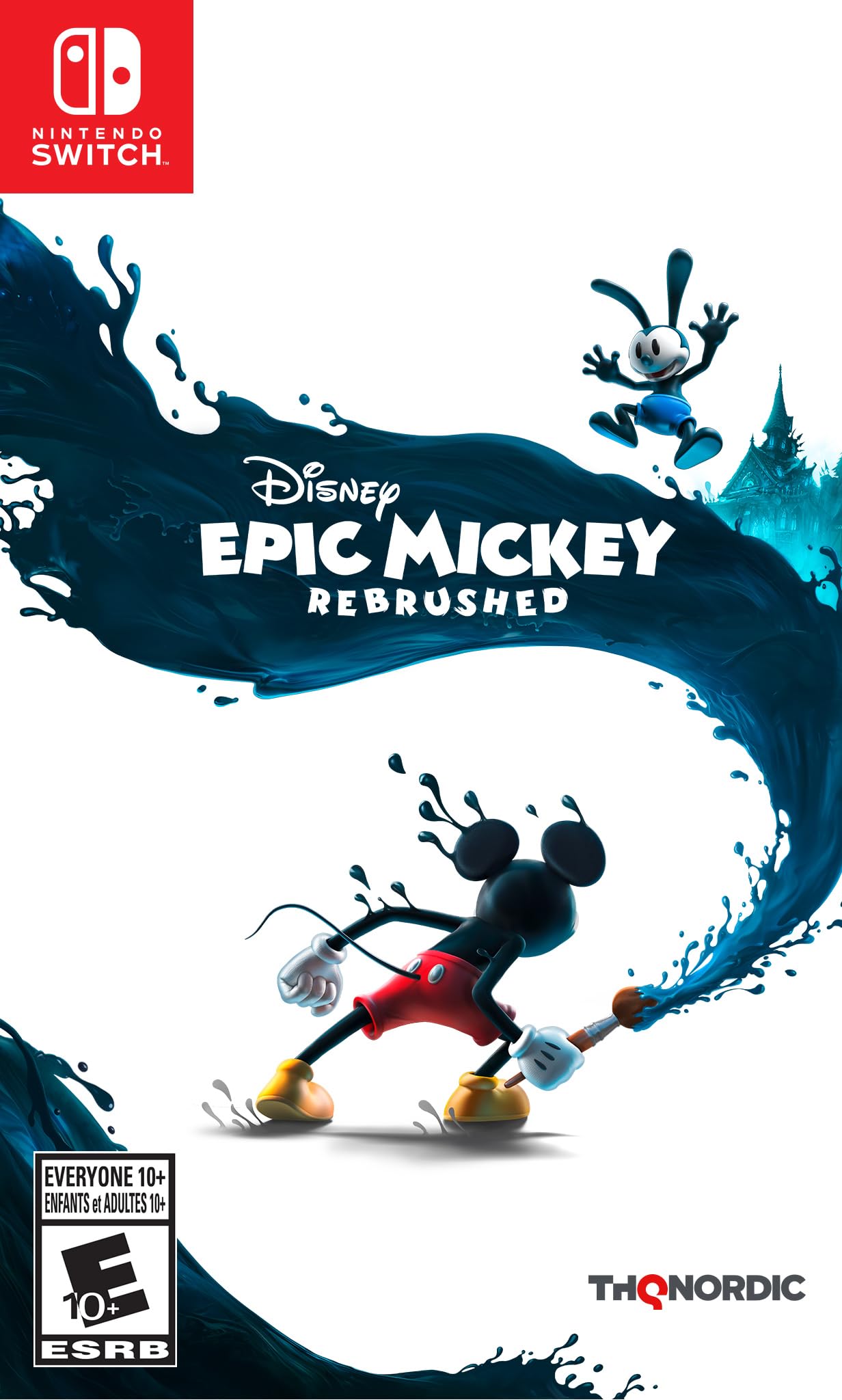 Disney Epic Mickey: Rebrushed - (NSW) Nintendo Switch Video Games THQ Nordic   
