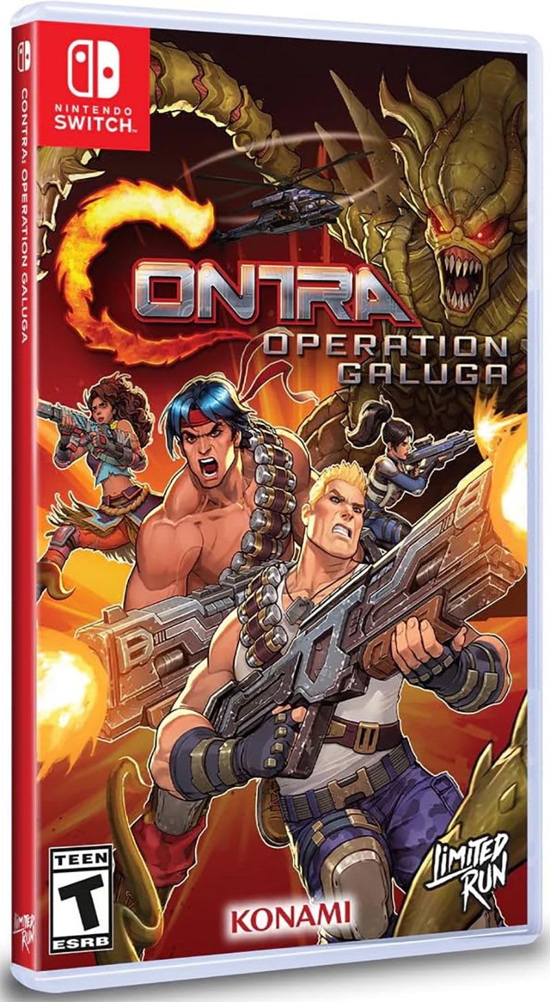 Contra: Operation Galuga (Limited Run #230) - (NSW) Nintendo Switch Video Games Limited Run Games