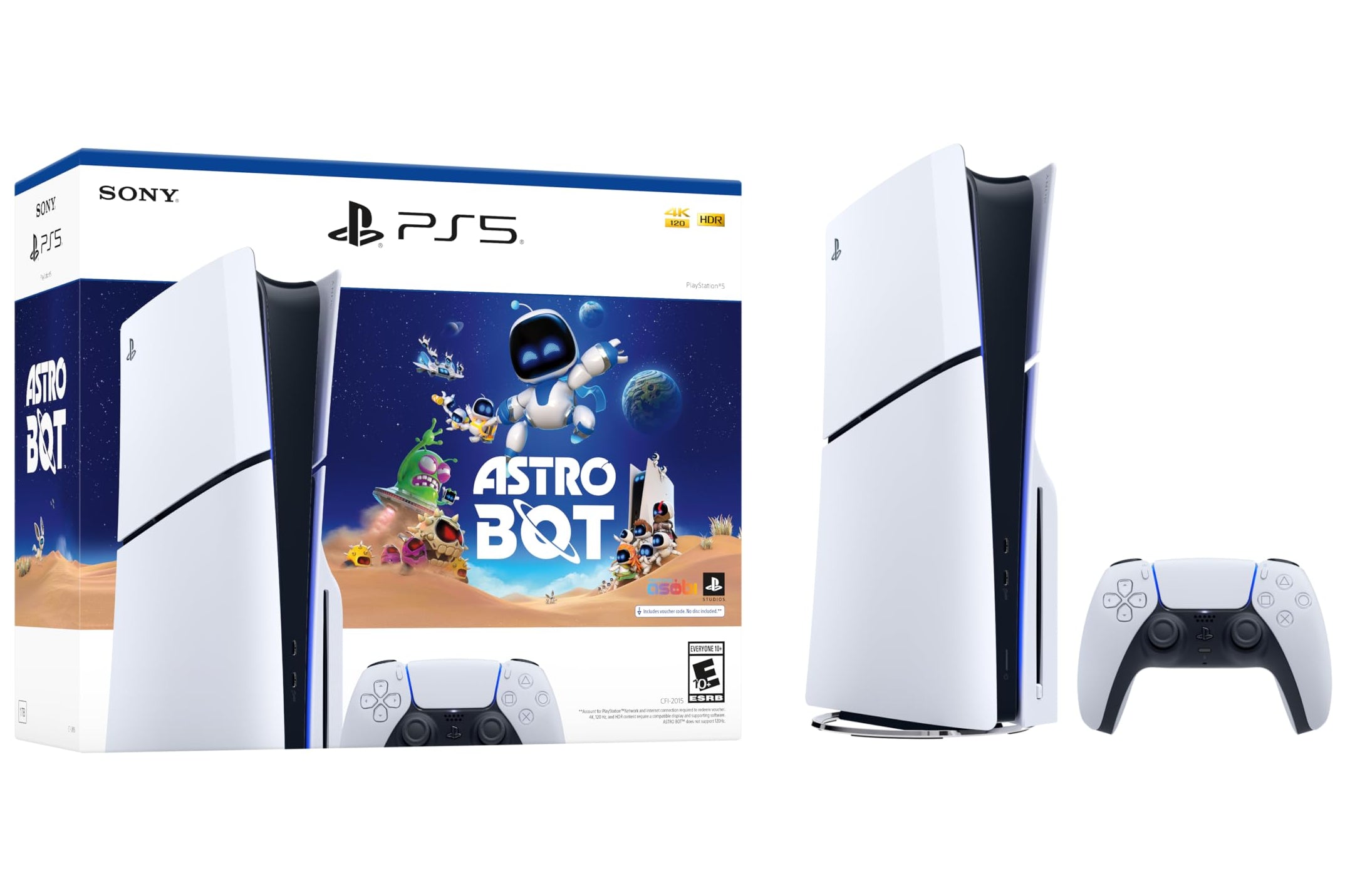 SONY PlayStation 5 Slim Disc Edition Console (Astro Bot Bundle) - (PS5) Playstation 5 CONSOLE PlayStation