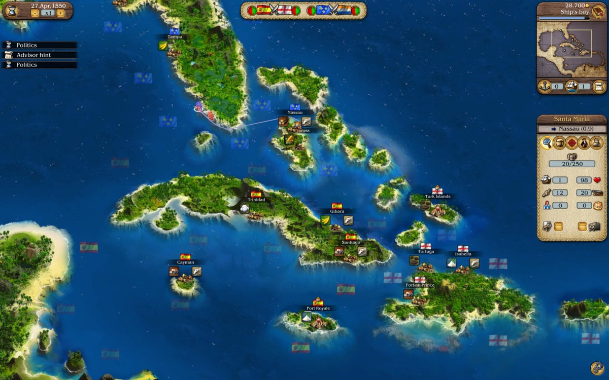 Port Royale 3: Pirates & Merchants - Xbox 360***