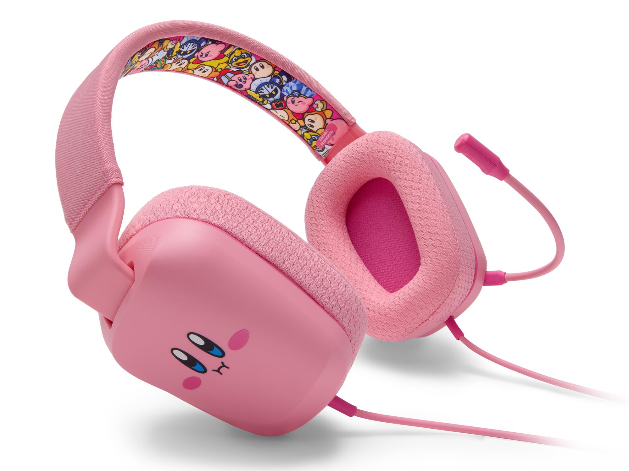 PowerA Wired Stereo Headset (Kirby Mouthful) (NSW) - Nintendo Switch ACCESSORIES PowerA