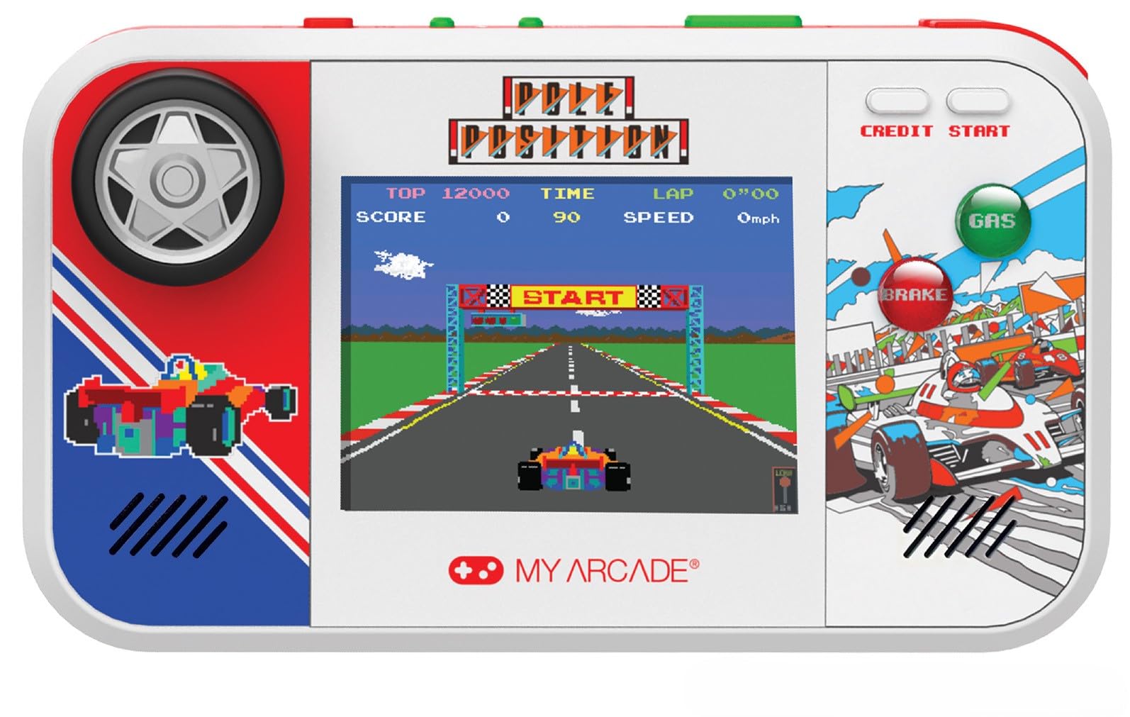My Arcade Pole Position Pocket Player Max: Games for Kids and Adults PRELOADED_ELECTRONIC_GAME My Arcade