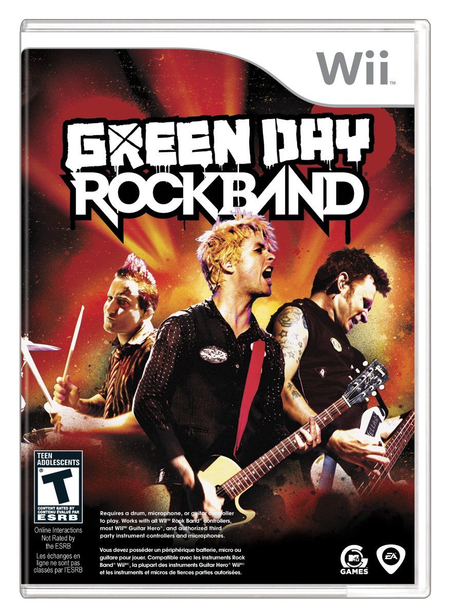 Green Day Rock Band - Nintendo Wii [Pre-Owned] Video Games Electronic Arts