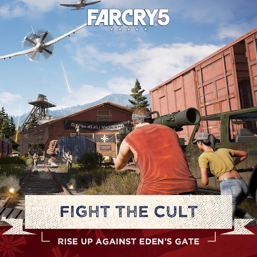 Far Cry 5 - (PS4) PlayStation 4 Video Games Ubisoft