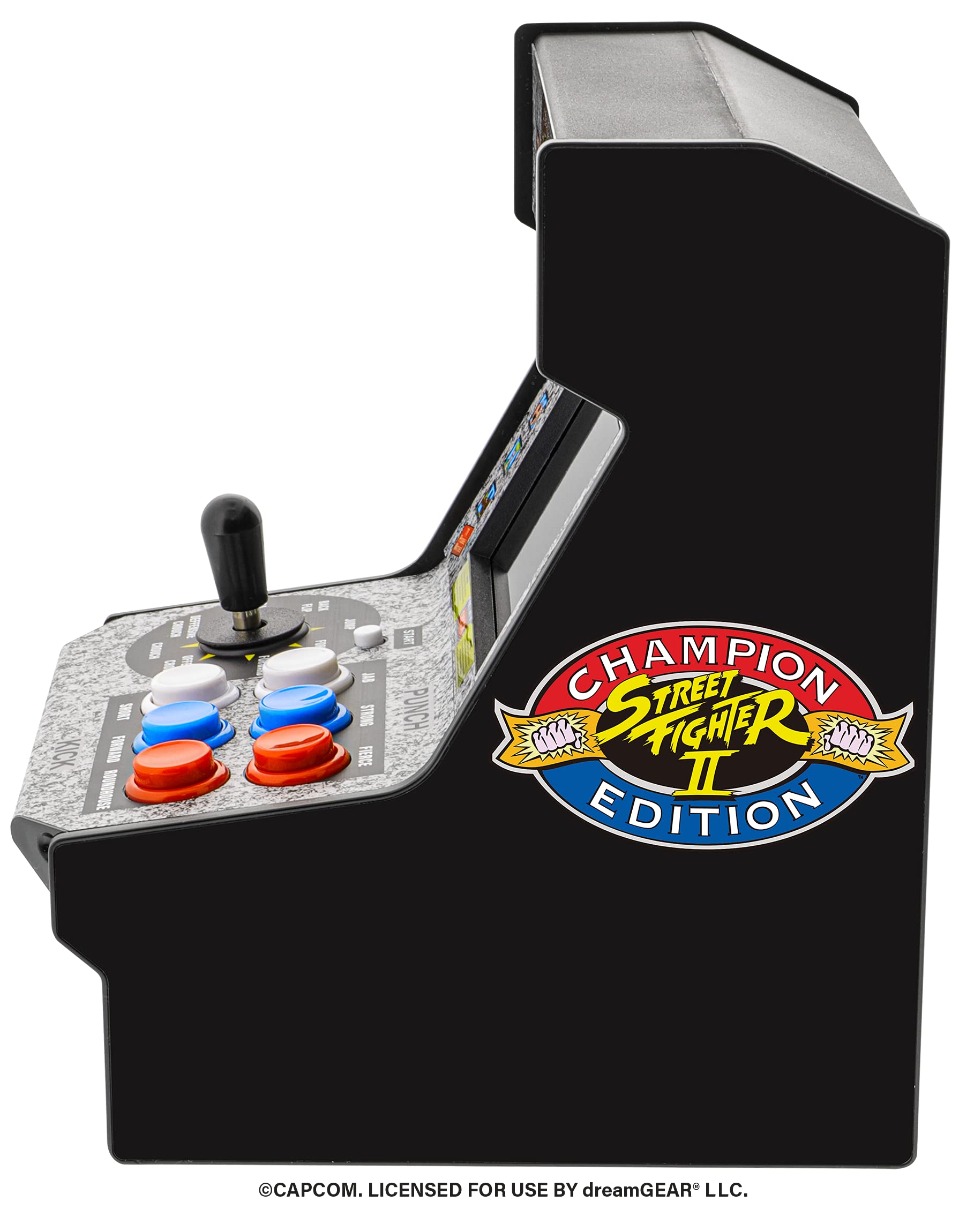 My Arcade Street Fighter 2 Champion Edition Video Game: Mini Arcade Machine, Arcade Version Toy My Arcade