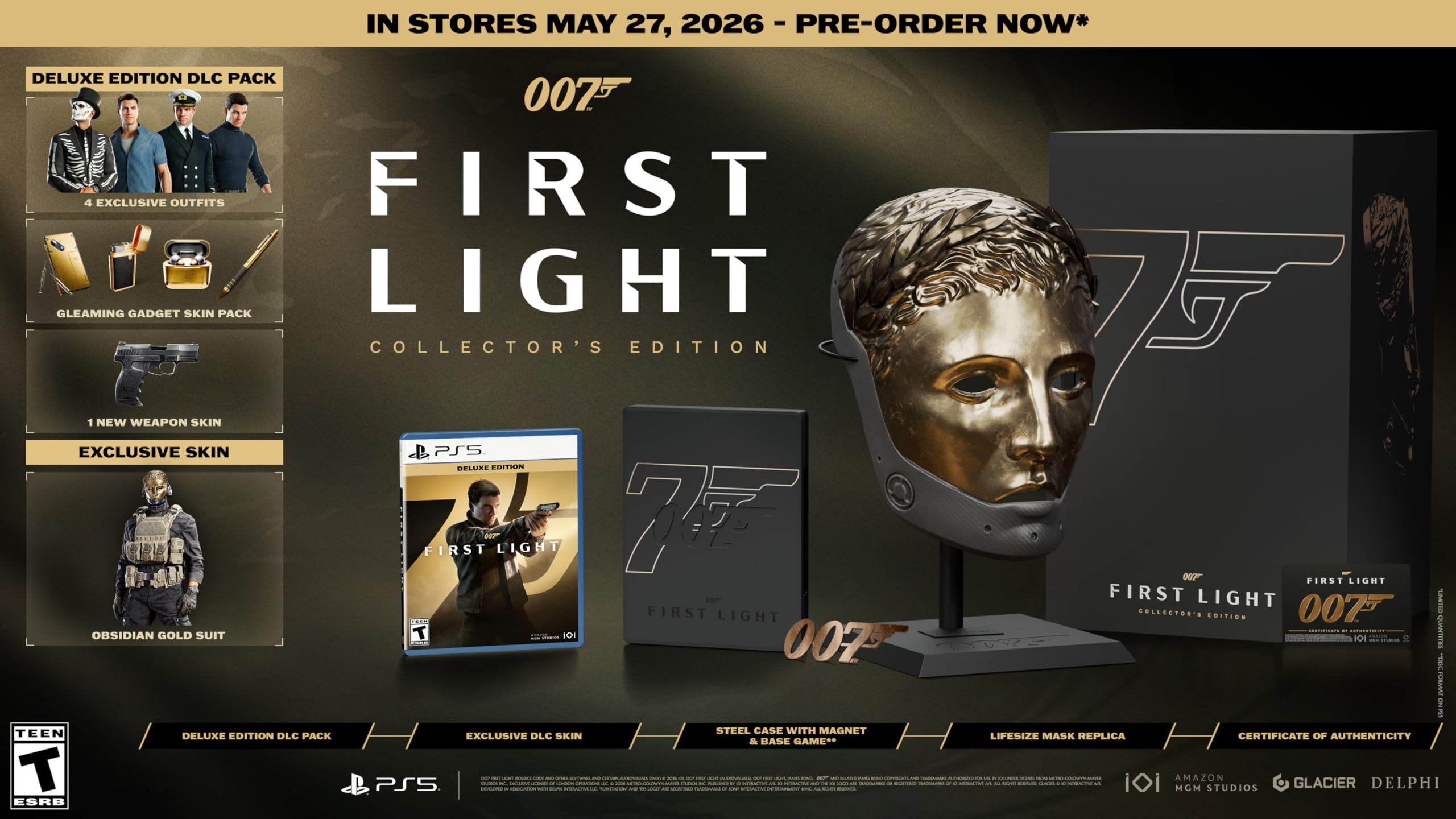 007 First Light - Collector's Edition - (PS5) PlayStation 5 Video Games IOI