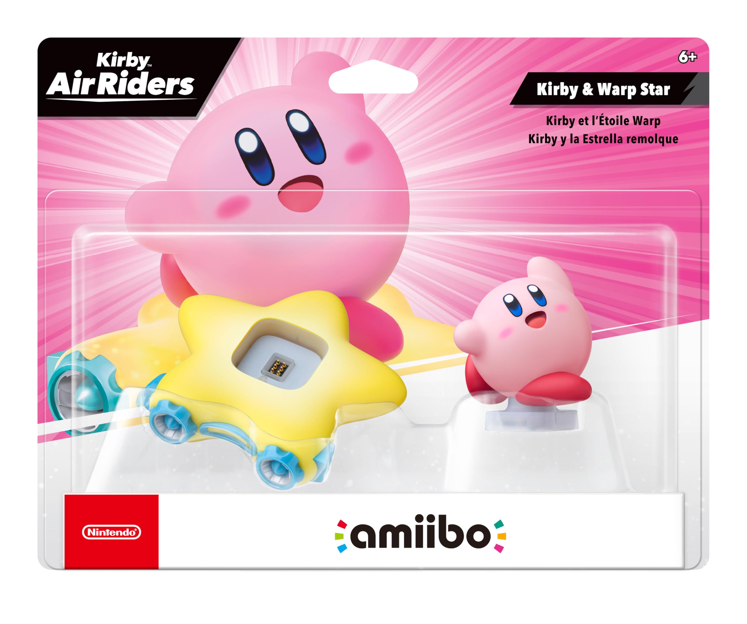 Kirby & Warp Star (Kirby Air Riders Series) - Nintendo Amiibo Amiibo Nintendo